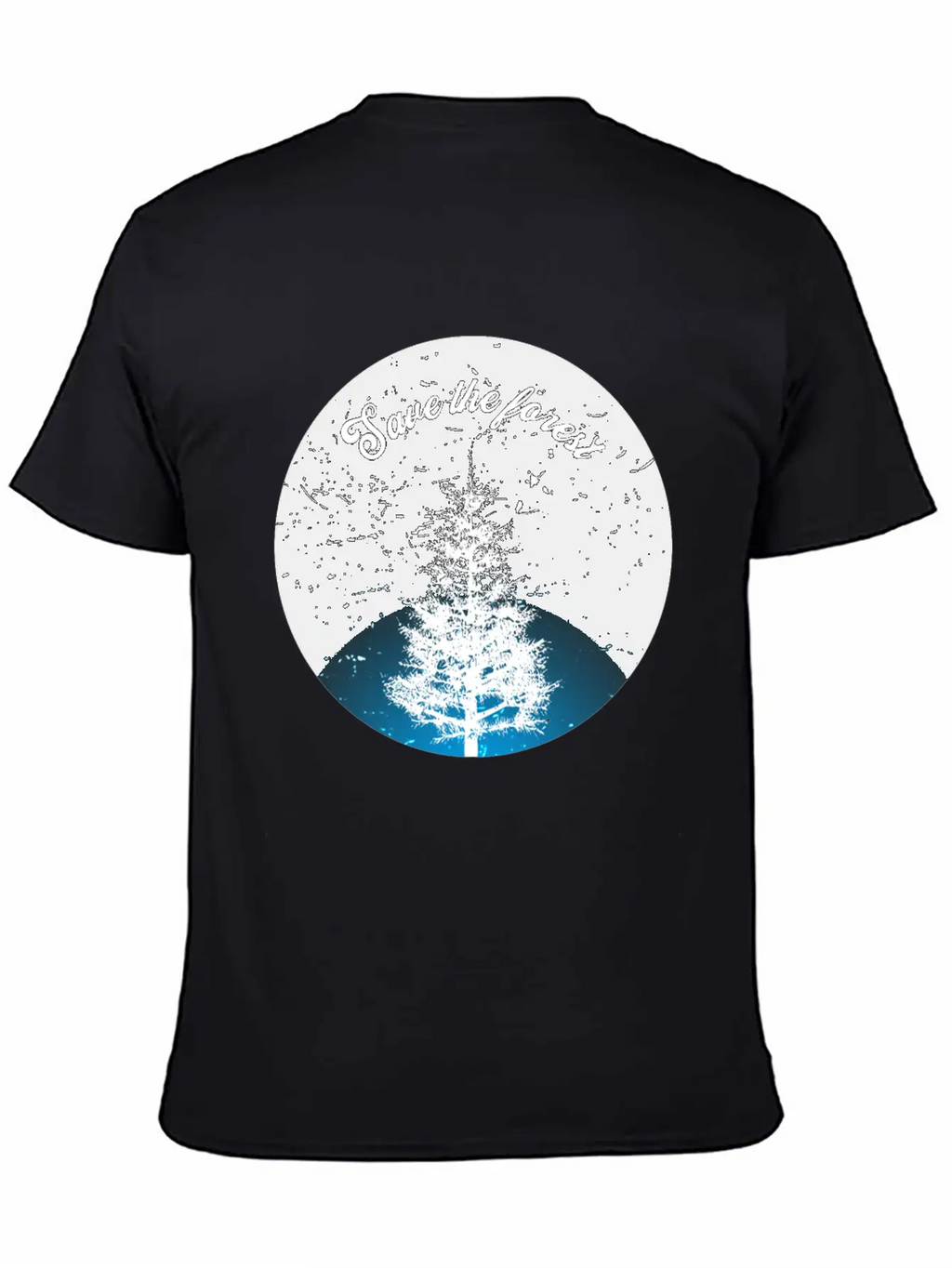 Save The Forest Unisex Casual T-Shirt – Clean Design For Daily Comfort