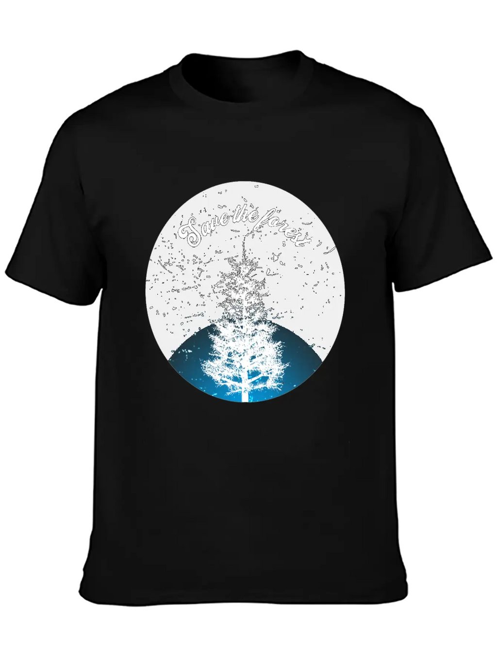 Save The Forest Unisex Casual T-Shirt – Clean Design For Daily Comfort