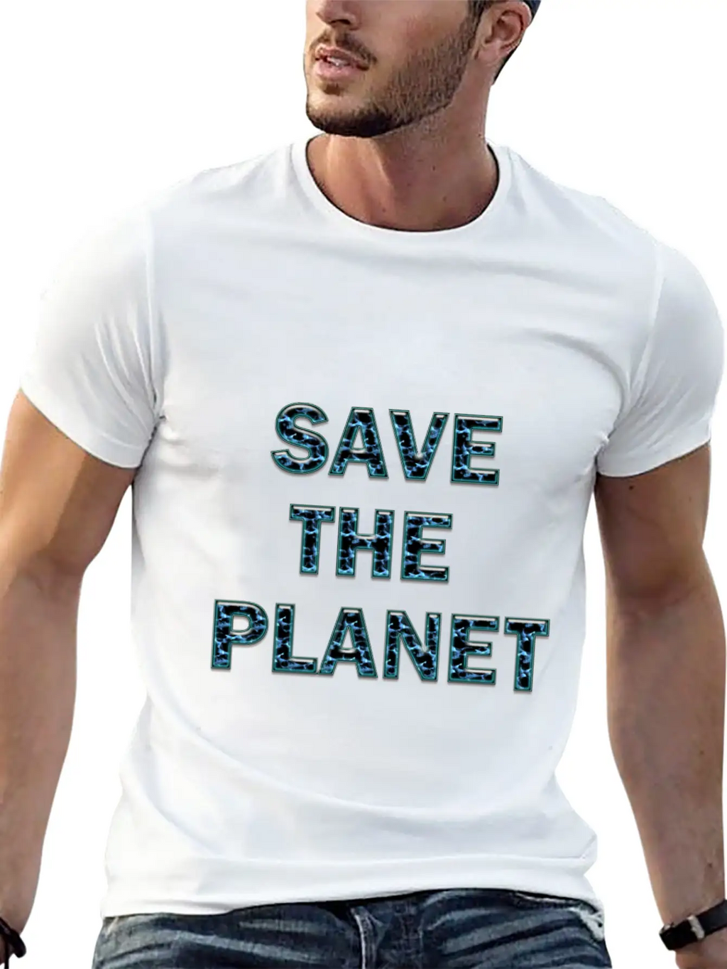 Save The Planet Essential Cotton Tee For Daily Outfits – Unisex Style