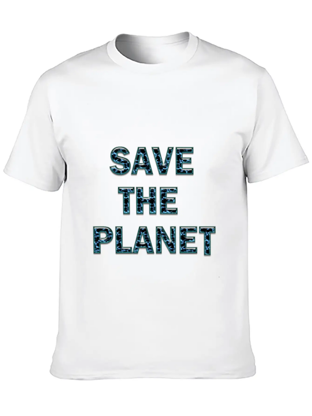 Save The Planet Essential Cotton Tee For Daily Outfits – Unisex Style