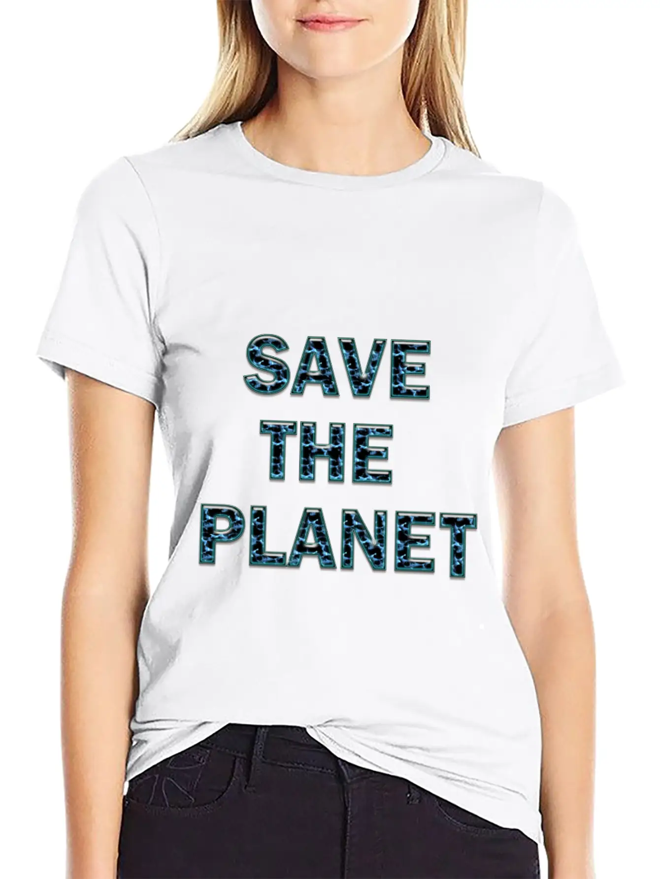 Save The Planet Essential Cotton Tee For Daily Outfits – Unisex Style