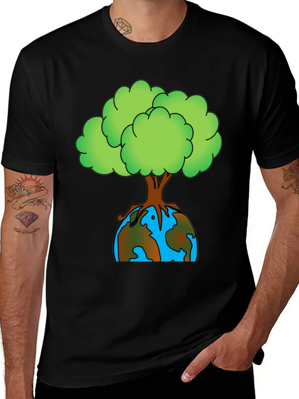 Save The Planet Unisex Short Sleeve Soft Cotton T-Shirt – Casual Everyday Wear