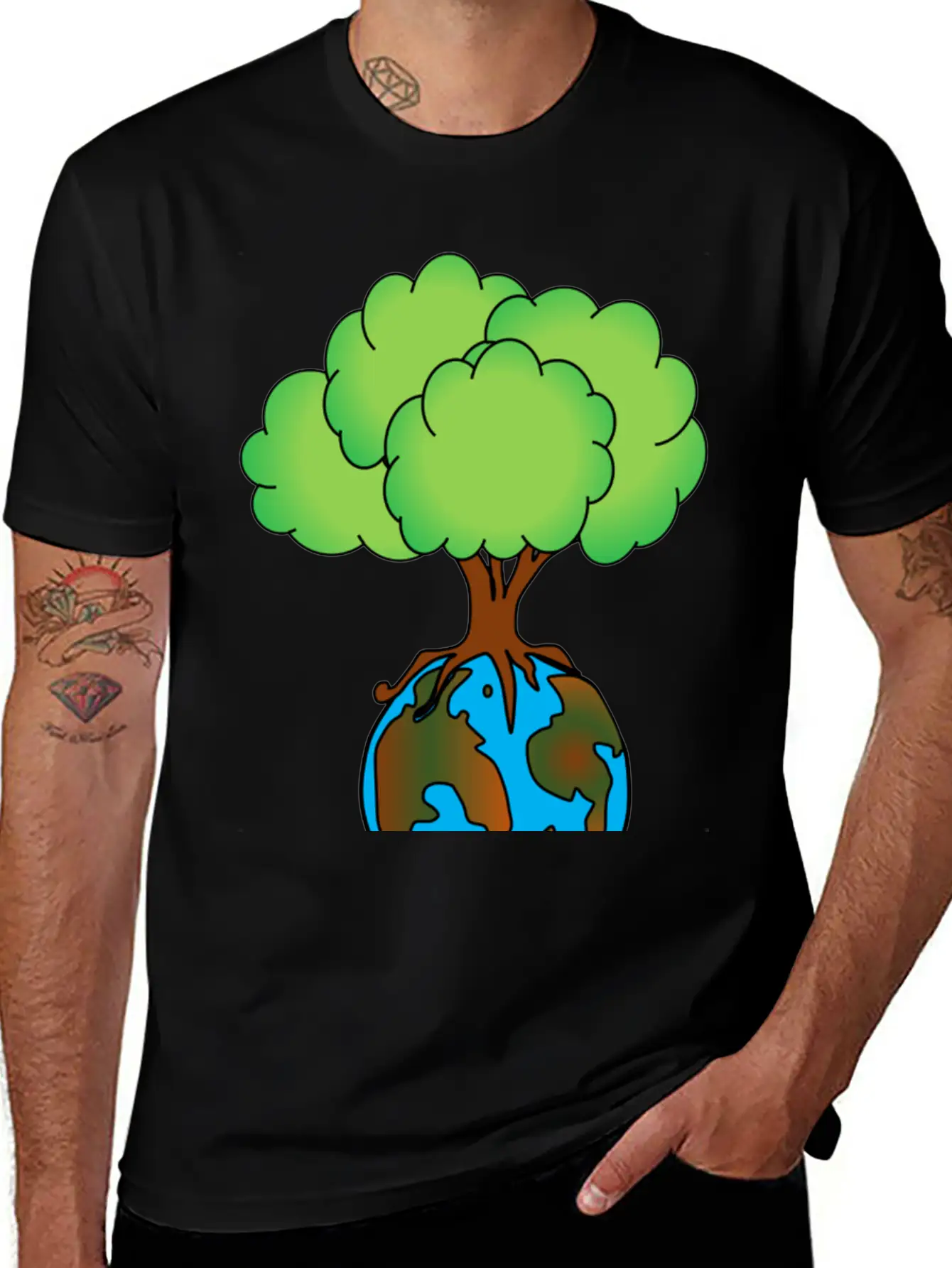 Save The Planet Unisex Short Sleeve Soft Cotton T-Shirt – Casual Everyday Wear