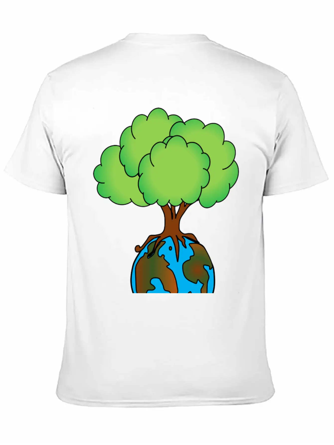 Save The Planet Unisex Short Sleeve Soft Cotton T-Shirt – Casual Everyday Wear