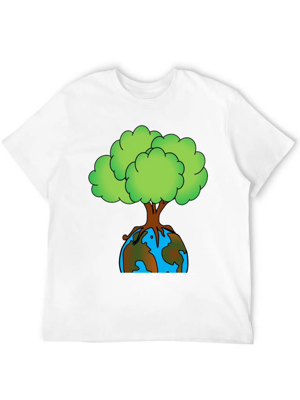 Save The Planet Unisex Short Sleeve Soft Cotton T-Shirt – Casual Everyday Wear