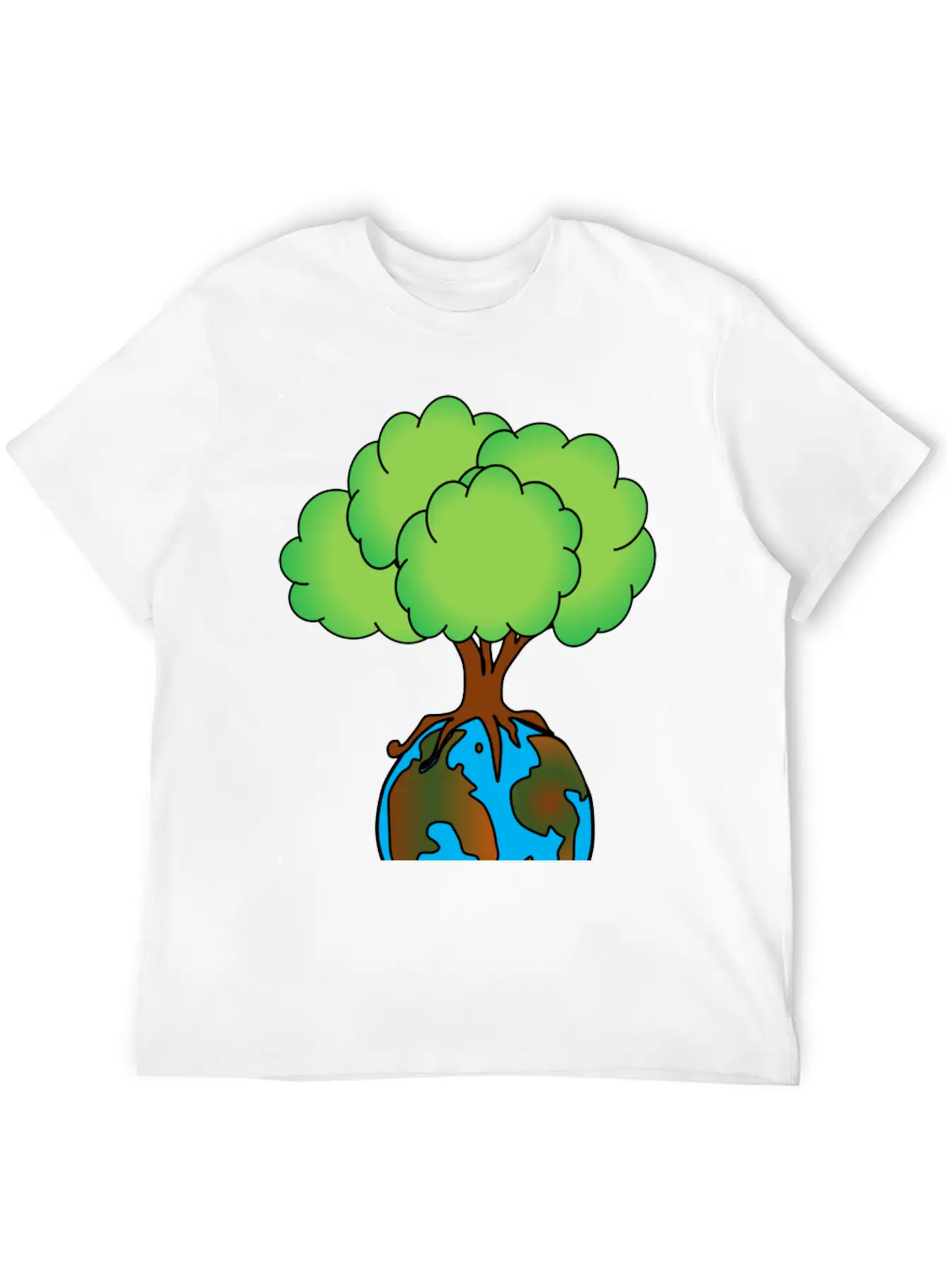 Save The Planet Unisex Short Sleeve Soft Cotton T-Shirt – Casual Everyday Wear
