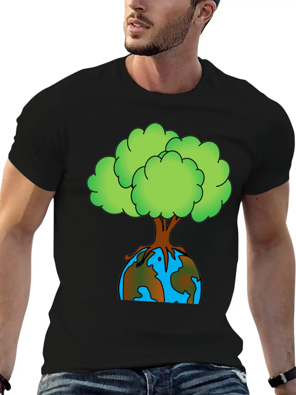 Save The Planet Unisex Short Sleeve Soft Cotton T-Shirt – Casual Everyday Wear