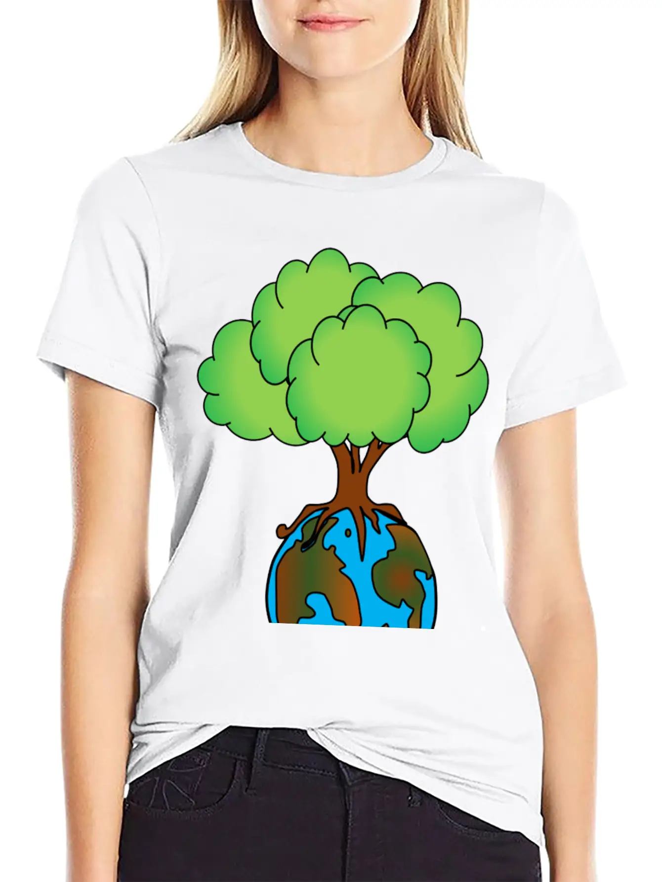 Save The Planet Unisex Short Sleeve Soft Cotton T-Shirt – Casual Everyday Wear