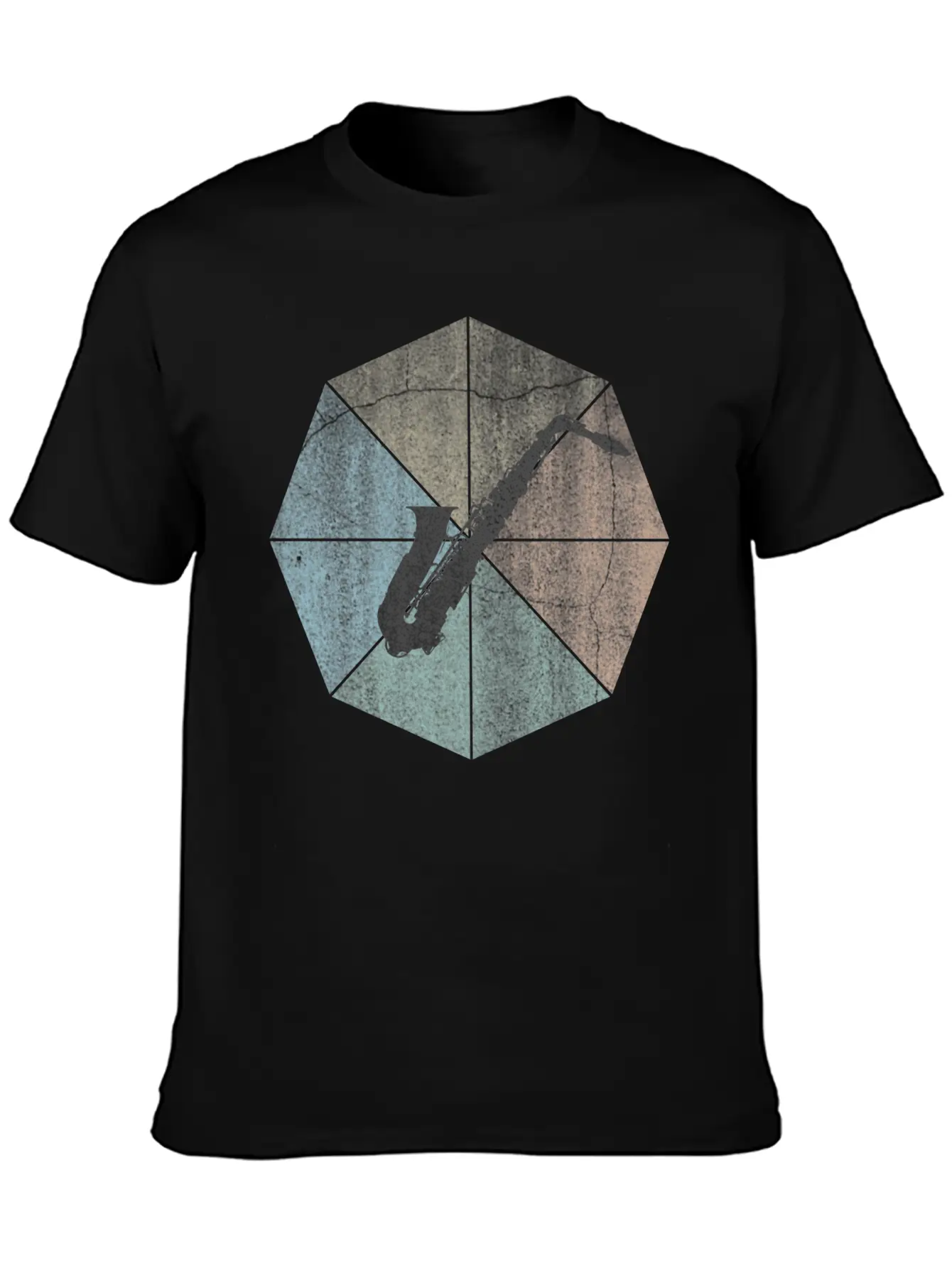 Saxophone Breathable Soft Cotton T-Shirt – Timeless Casual Look