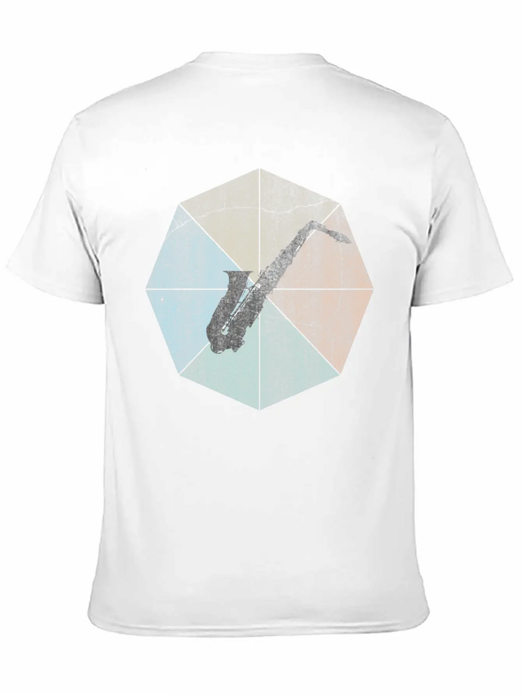 Saxophone Breathable Soft Cotton T-Shirt – Timeless Casual Look