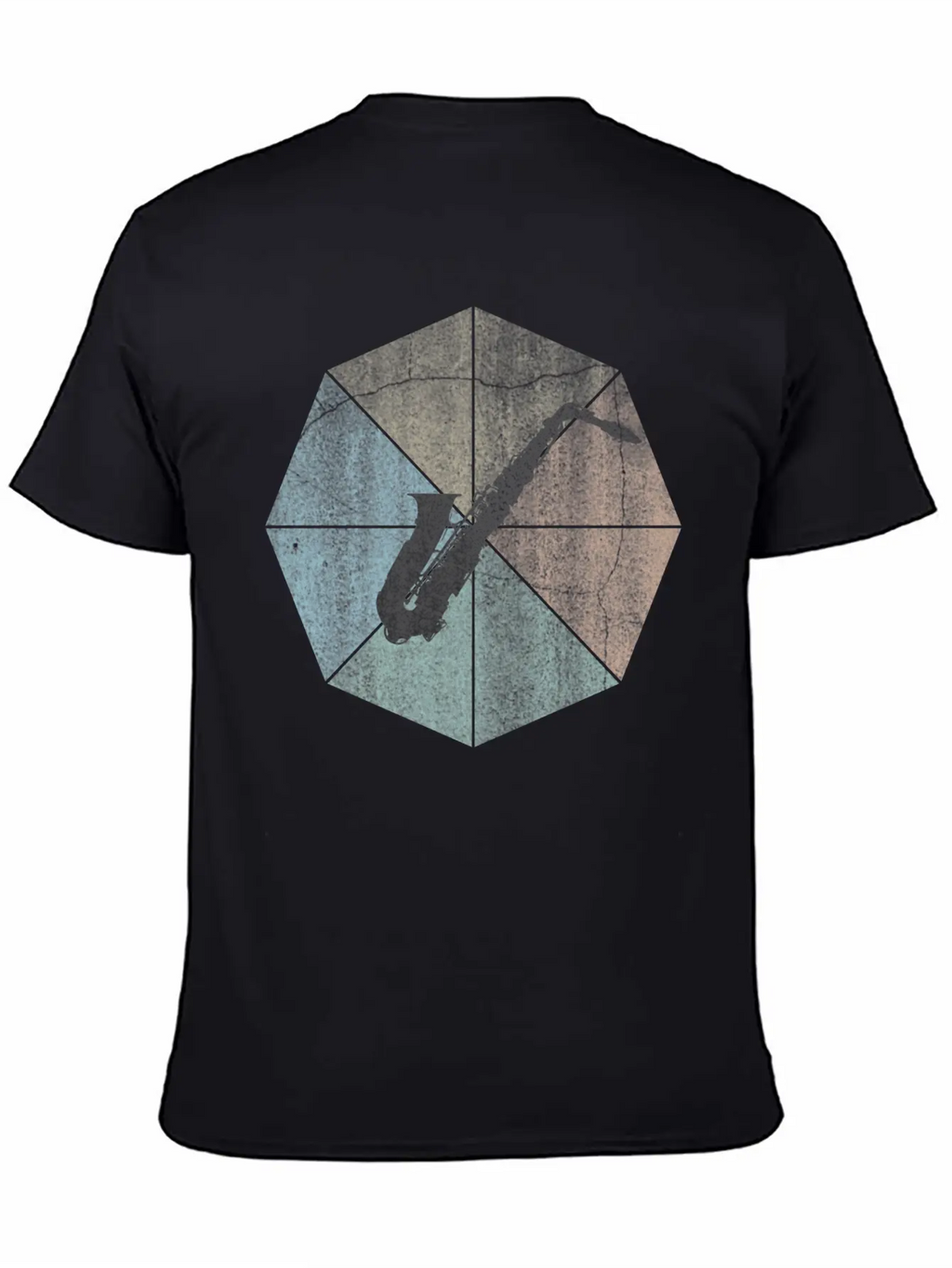 Saxophone Breathable Soft Cotton T-Shirt – Timeless Casual Look