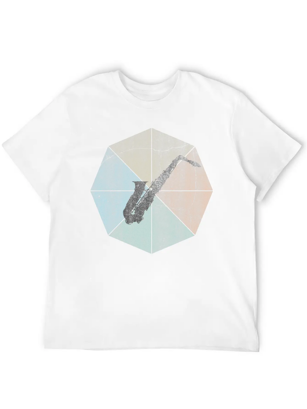 Saxophone Breathable Soft Cotton T-Shirt – Timeless Casual Look