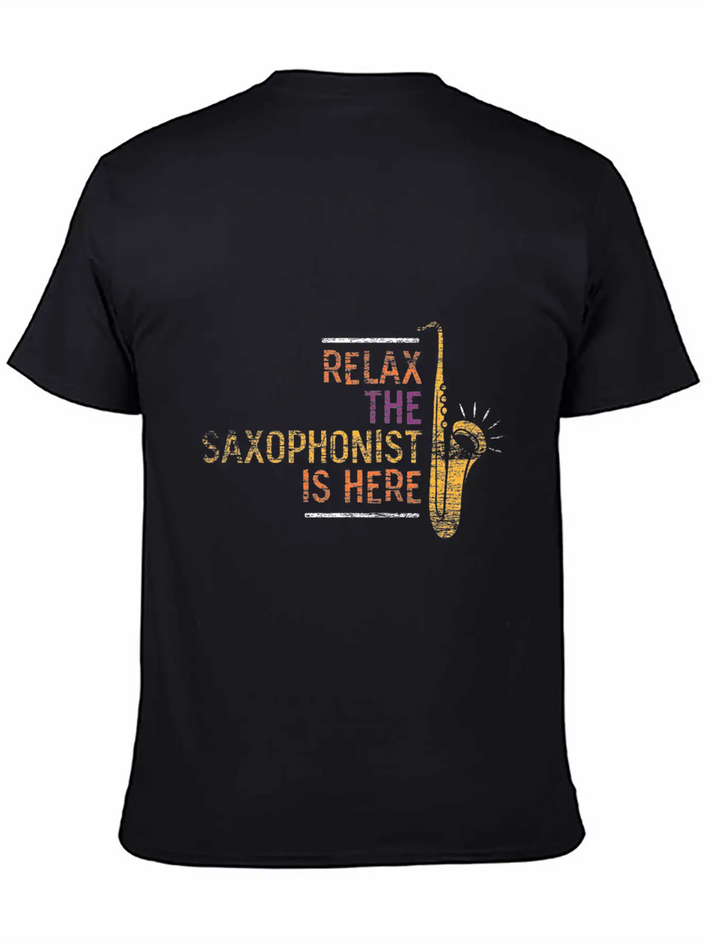 Saxophone Concert Unisex Casual T-Shirt – Clean Design For Daily Comfort