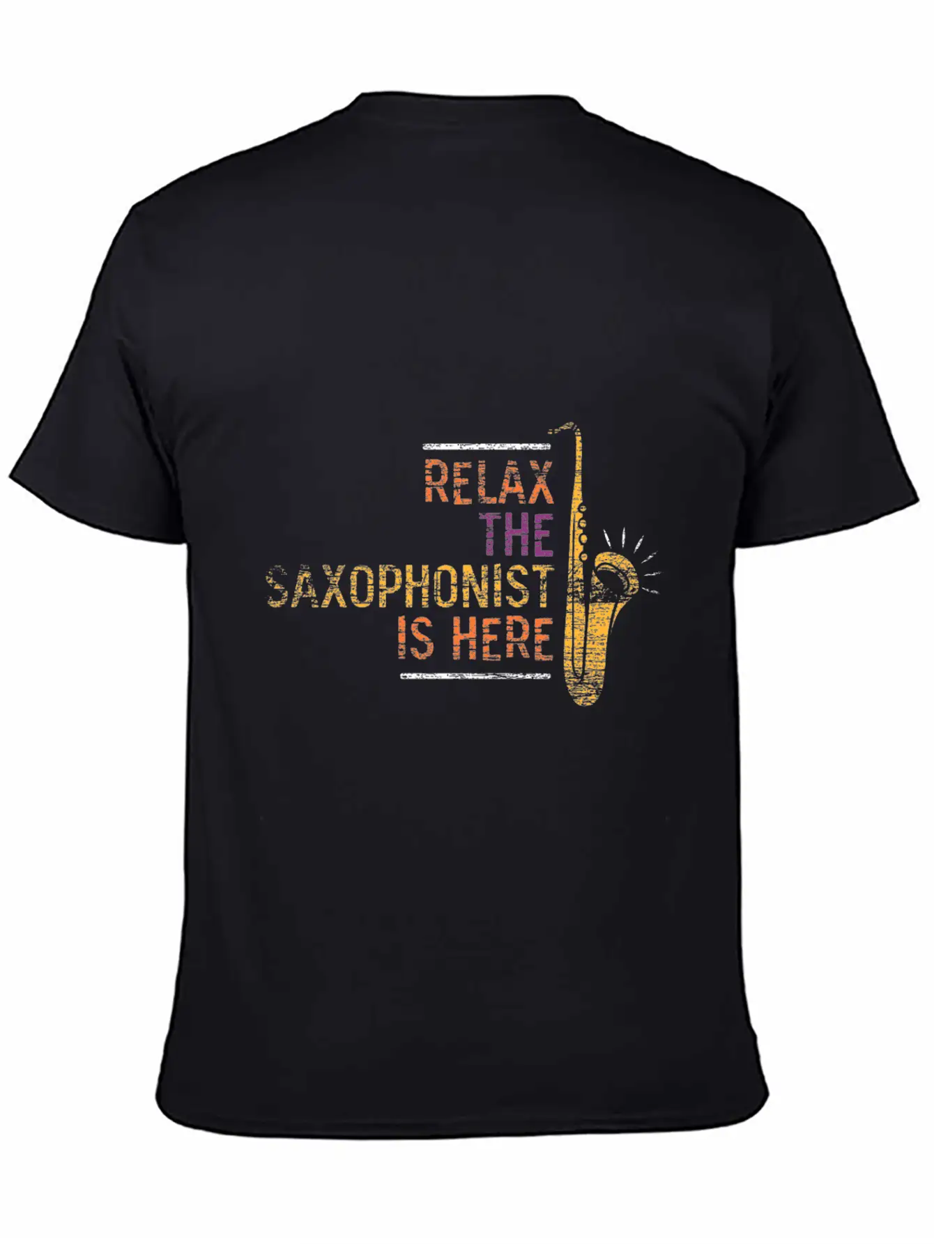 Saxophone Concert Unisex Casual T-Shirt – Clean Design For Daily Comfort