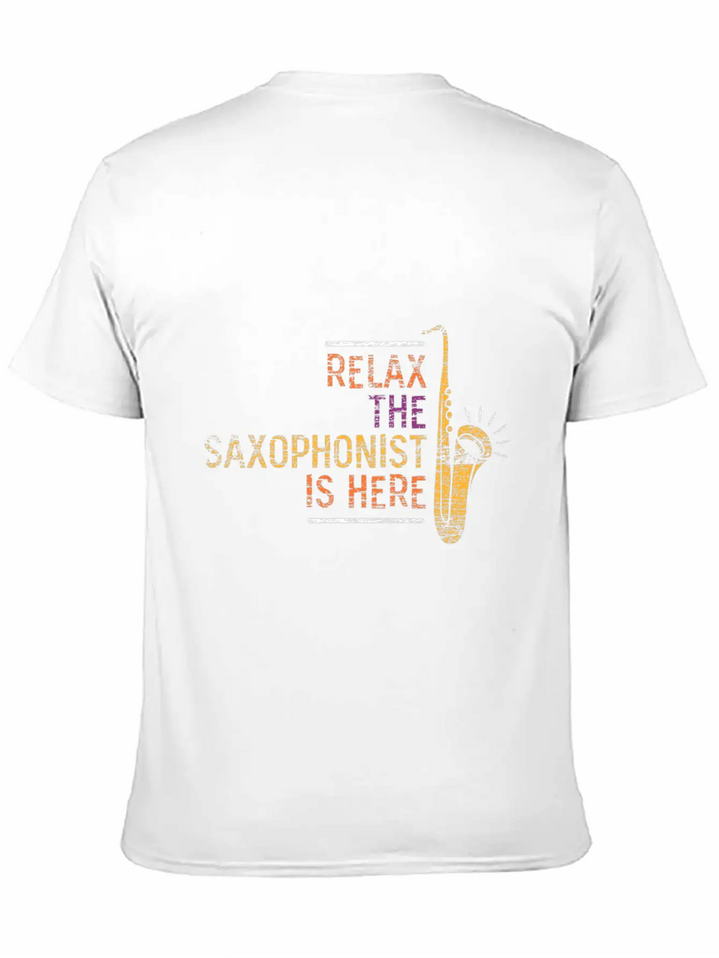 Saxophone Concert Unisex Casual T-Shirt – Clean Design For Daily Comfort
