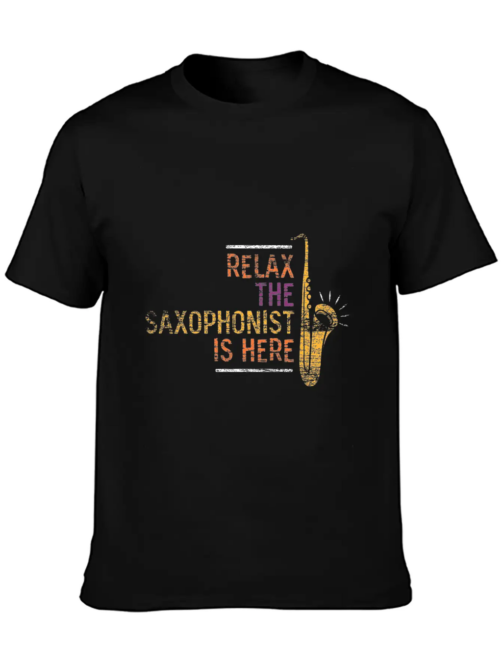 Saxophone Concert Unisex Casual T-Shirt – Clean Design For Daily Comfort