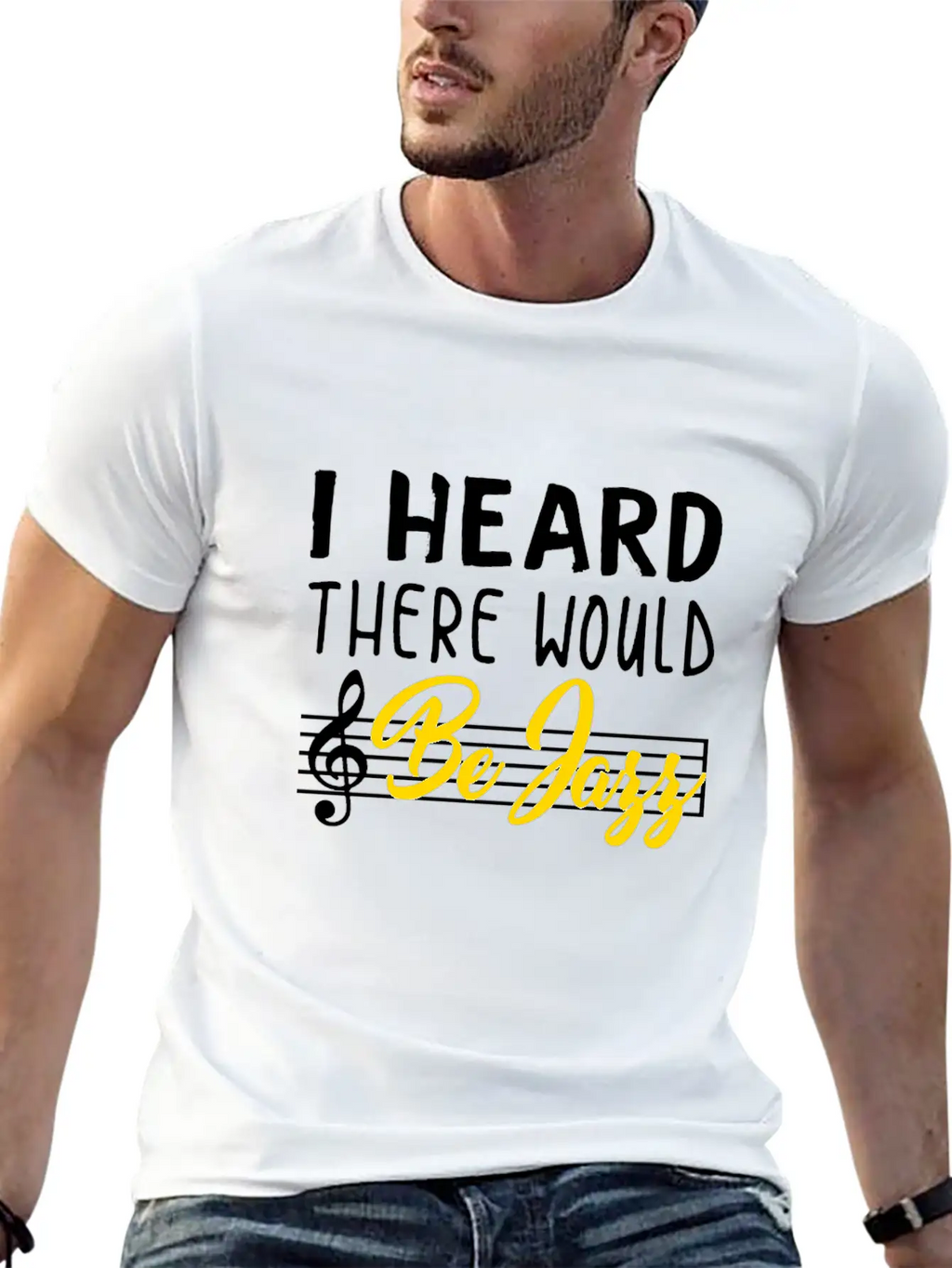 Saxophone Jazz Music Stylish Everyday T-Shirt – Unisex Basic Cotton Tee