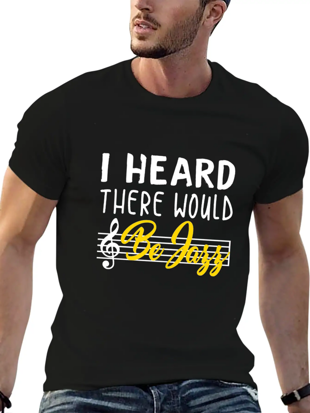 Saxophone Jazz Music Stylish Everyday T-Shirt – Unisex Basic Cotton Tee