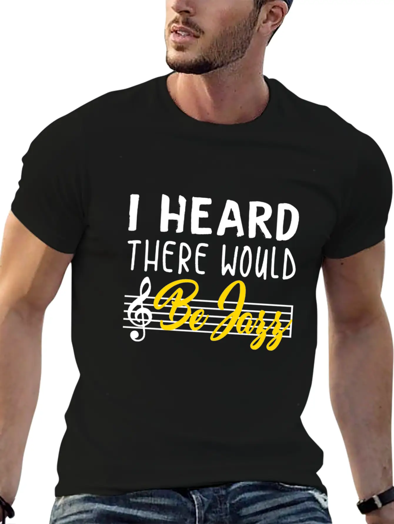 Saxophone Jazz Music Stylish Everyday T-Shirt – Unisex Basic Cotton Tee