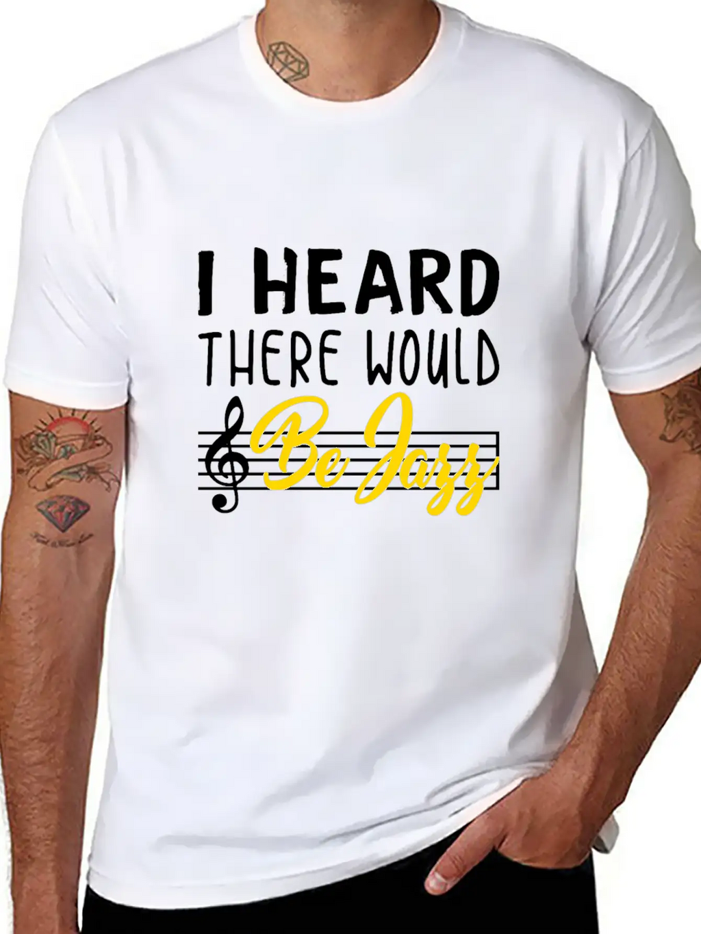 Saxophone Jazz Music Stylish Everyday T-Shirt – Unisex Basic Cotton Tee