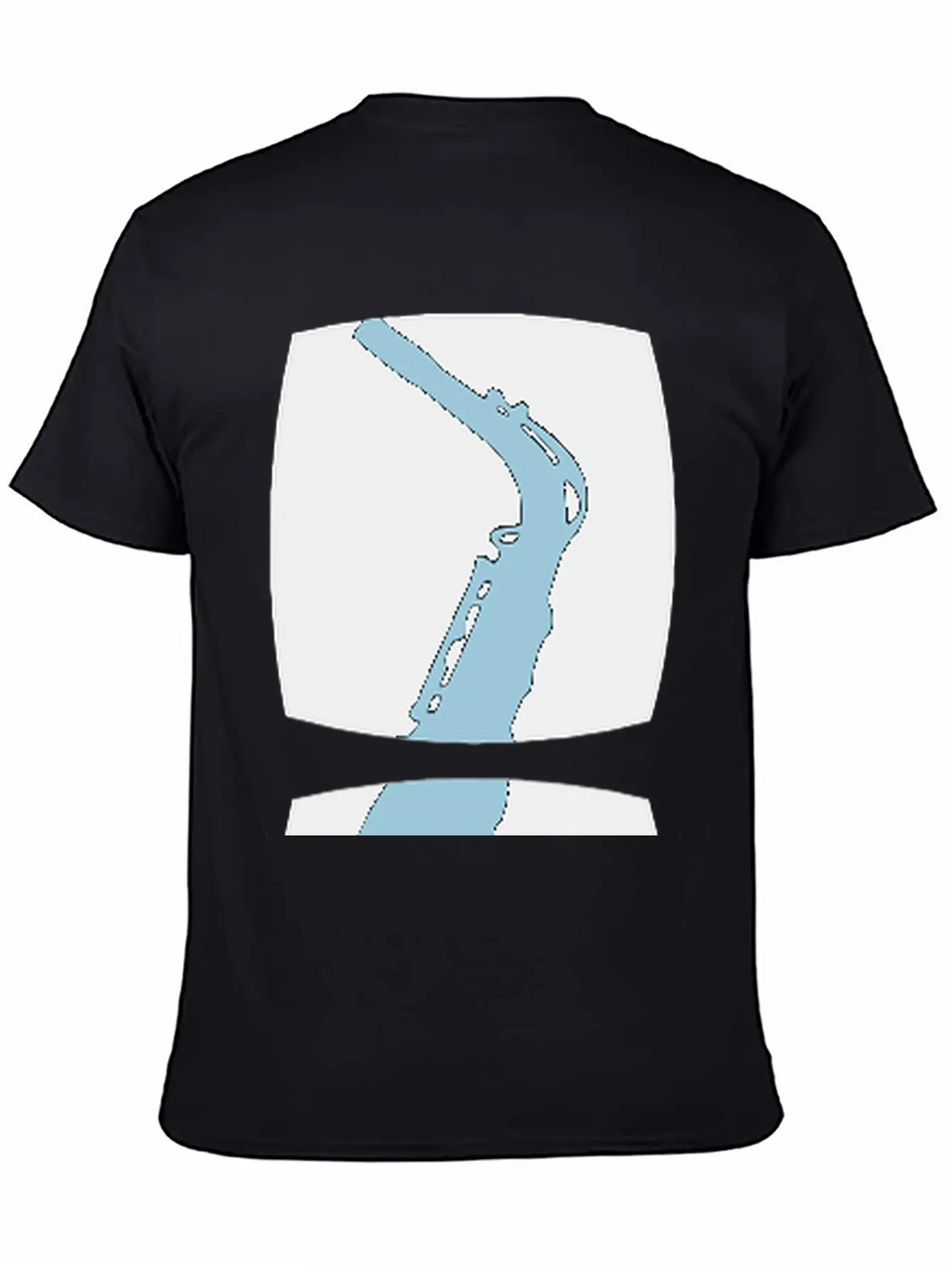 Saxophone Musician Motif Unisex Casual T-Shirt – Clean Design For Daily Comfort