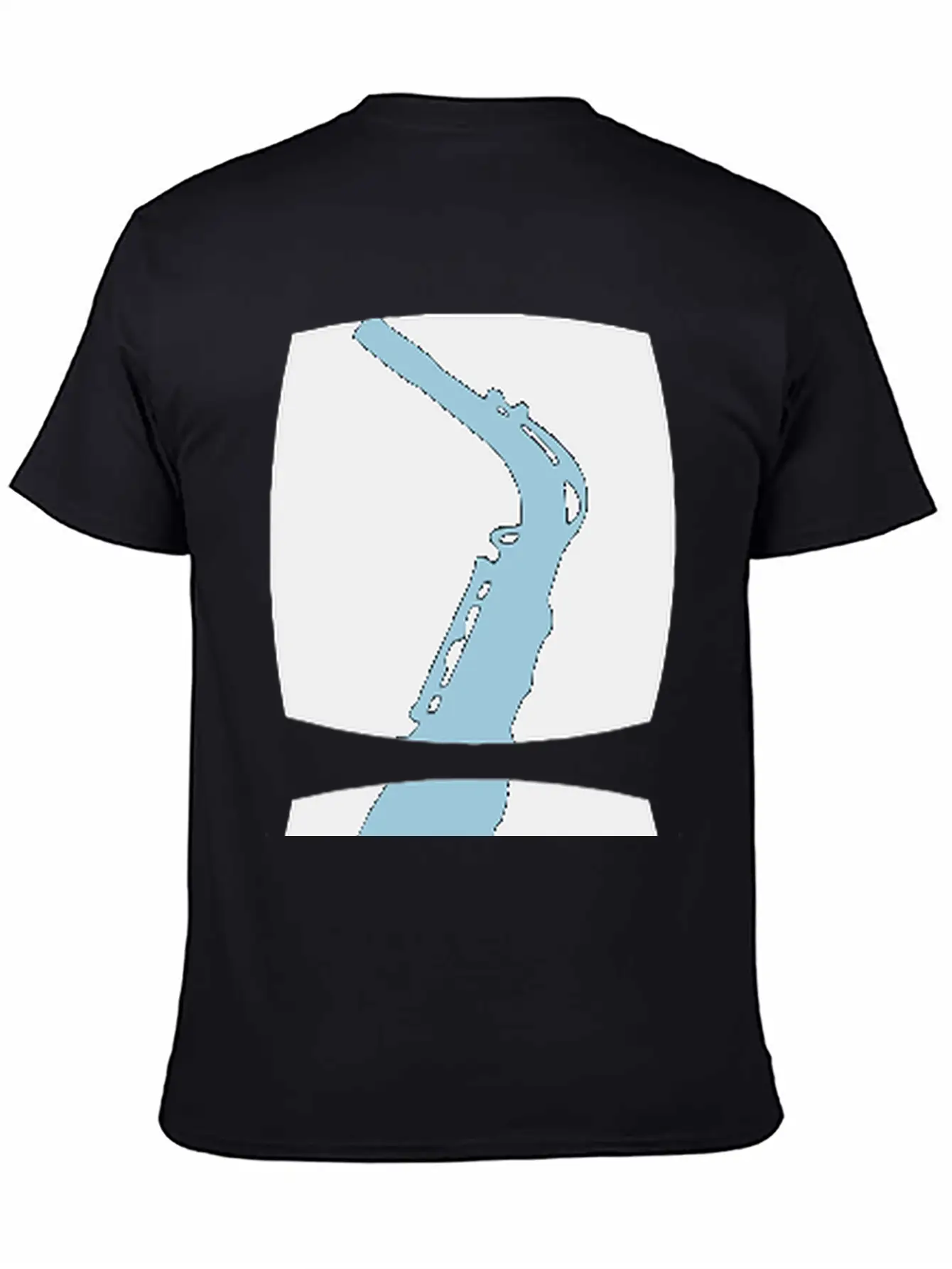 Saxophone Musician Motif Unisex Casual T-Shirt – Clean Design For Daily Comfort