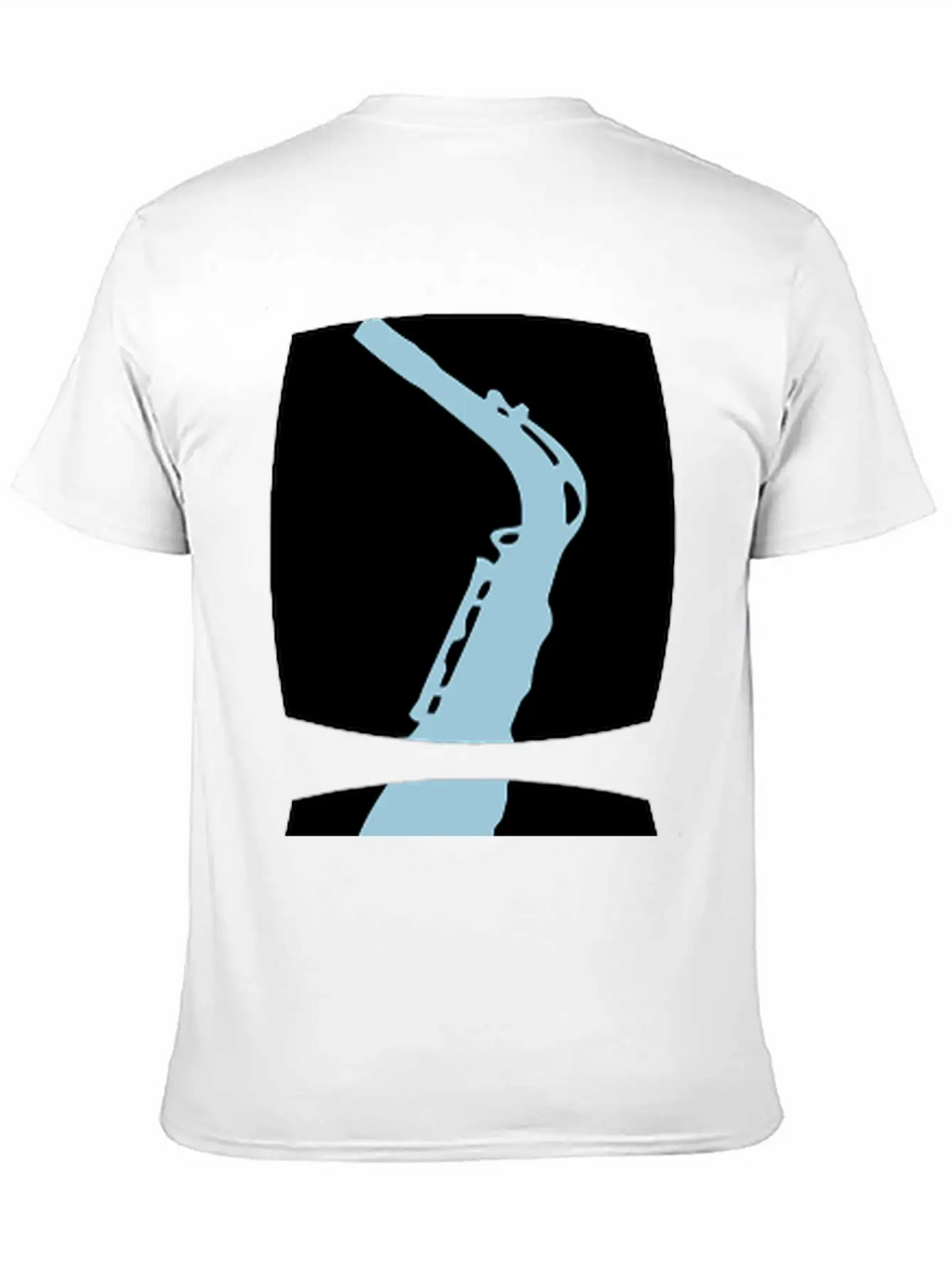 Saxophone Musician Motif Unisex Casual T-Shirt – Clean Design For Daily Comfort