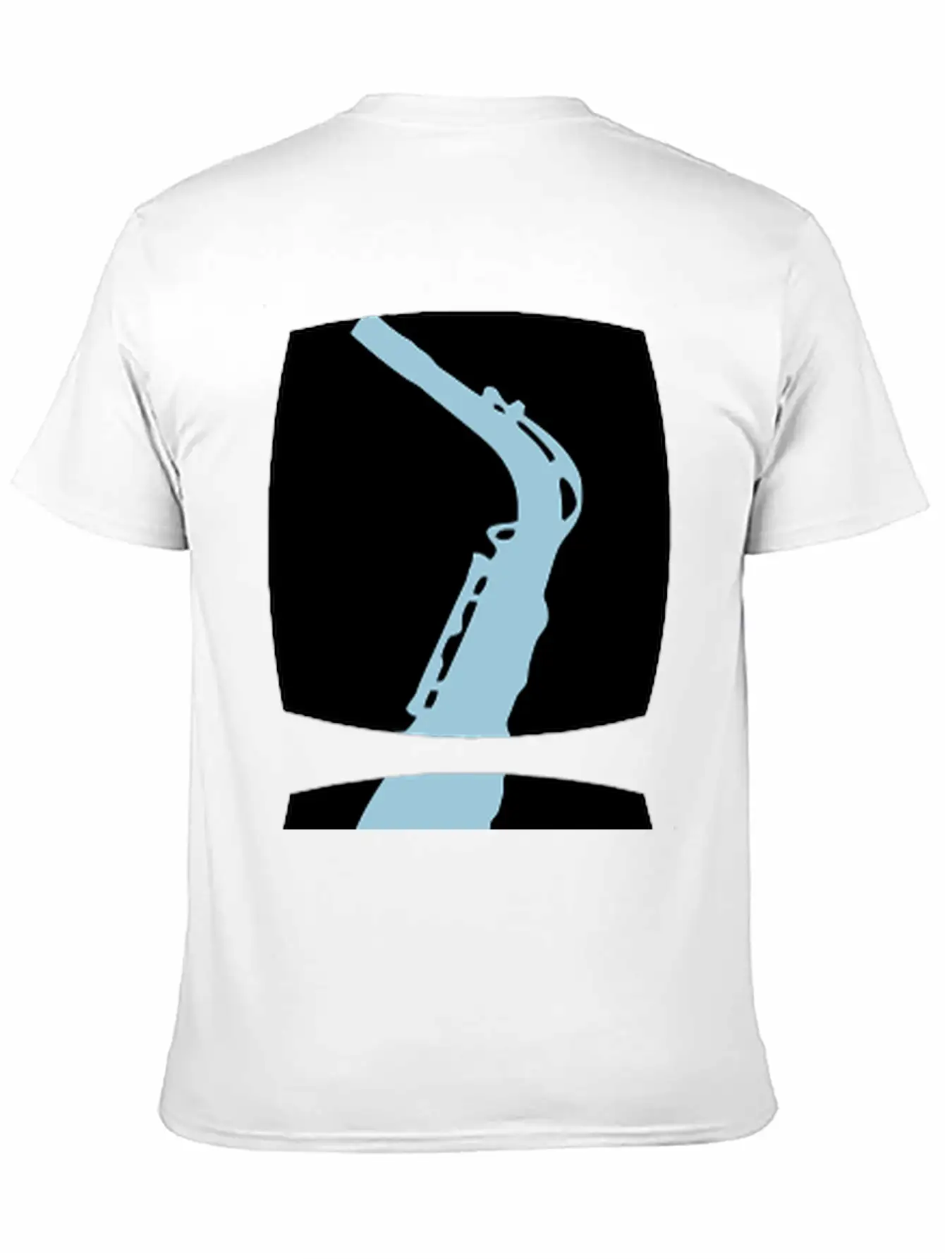 Saxophone Musician Motif Unisex Casual T-Shirt – Clean Design For Daily Comfort