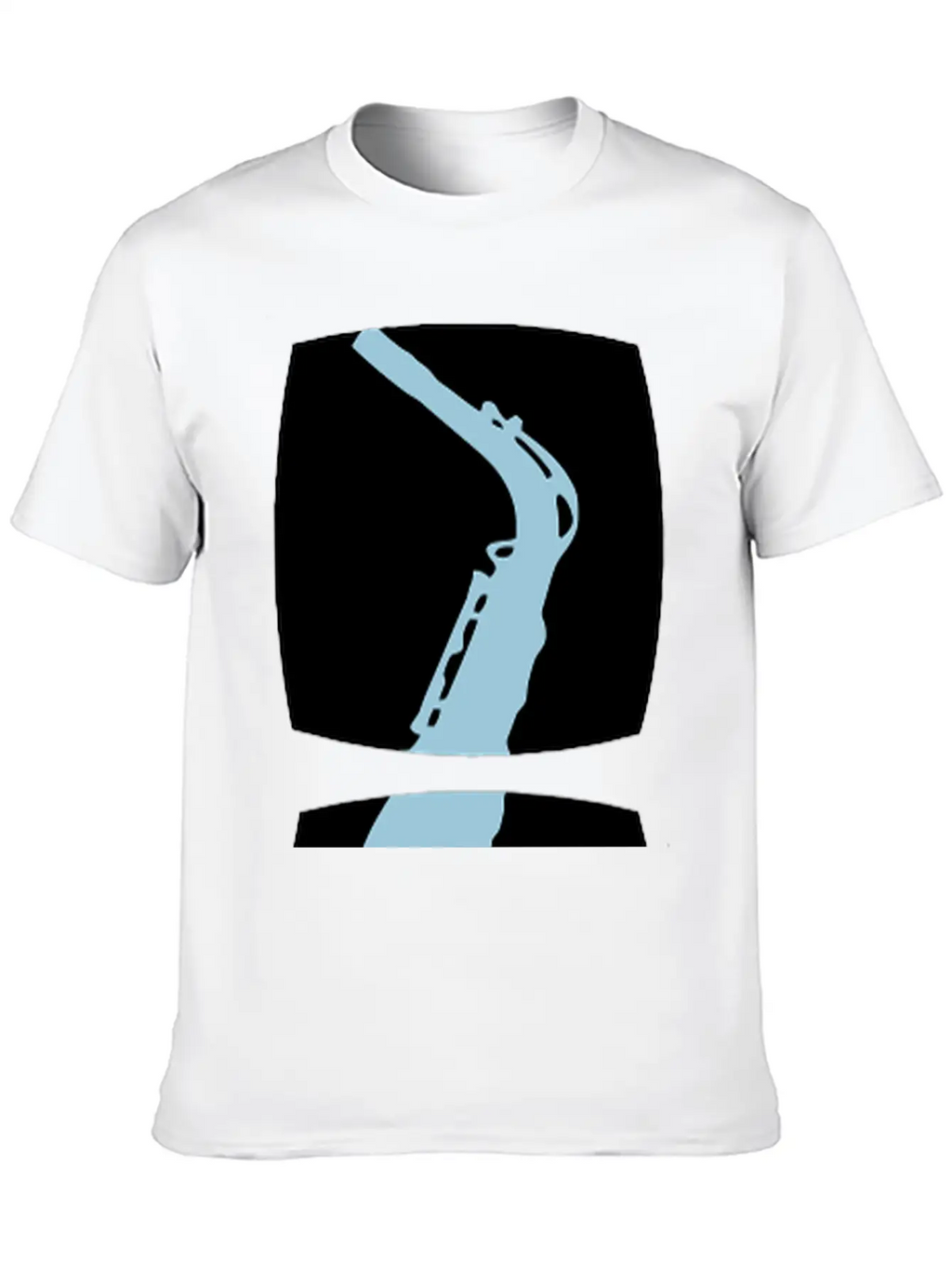 Saxophone Musician Motif Unisex Casual T-Shirt – Clean Design For Daily Comfort
