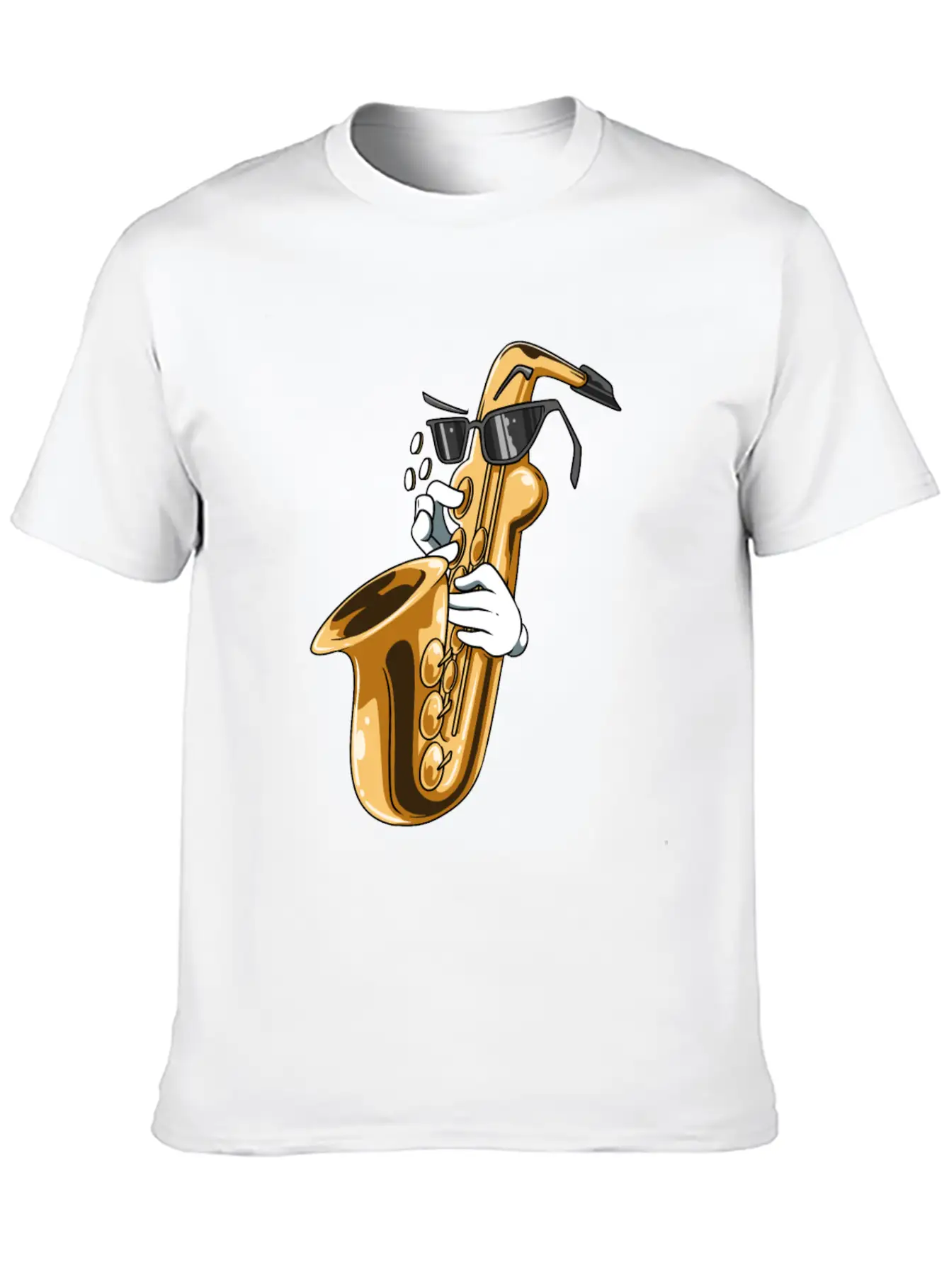 Saxophone Saxophone Music For A Saxophonist Unisex Casual T-Shirt – Clean Design For Daily Comfort