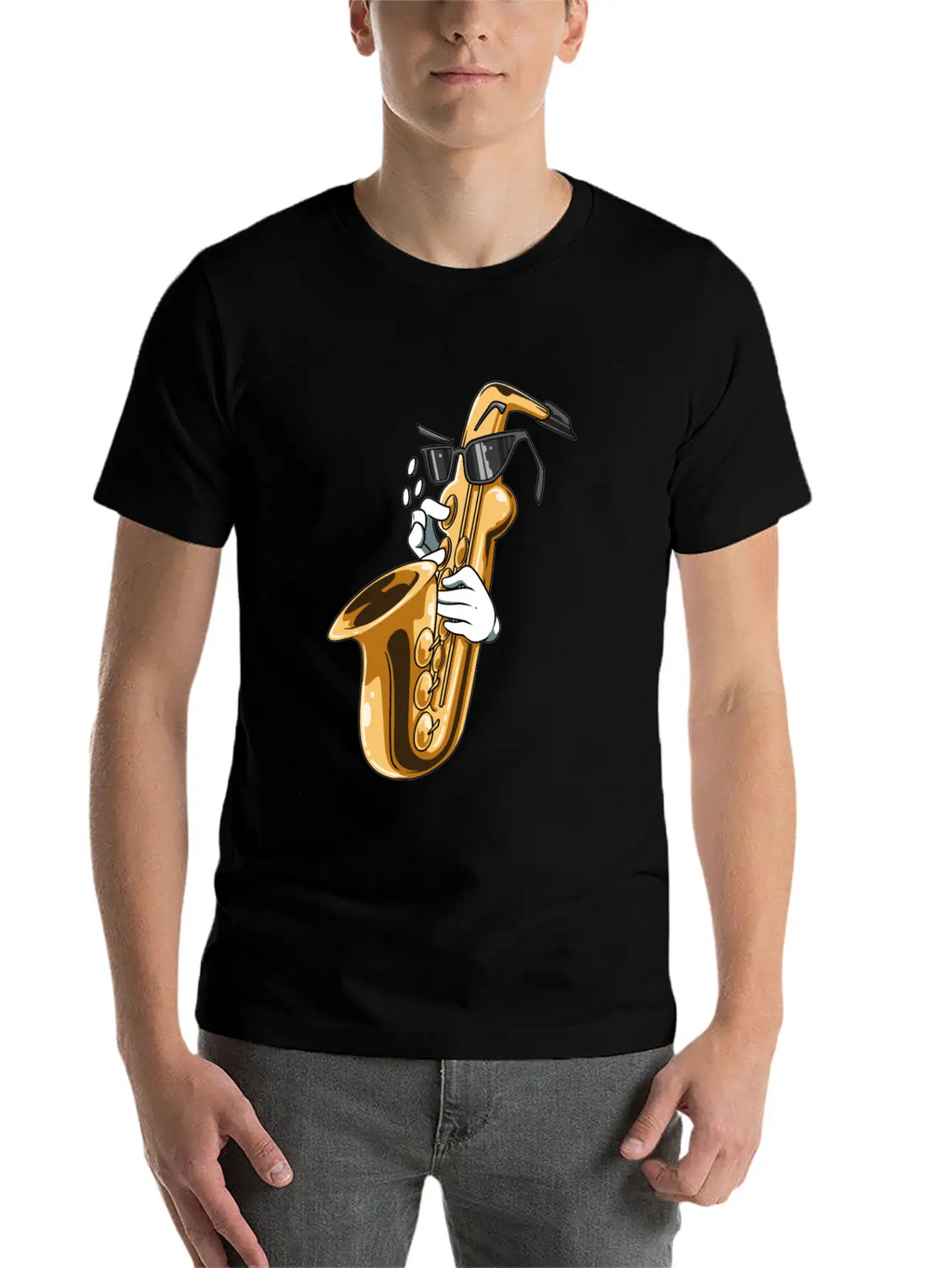 Saxophone Saxophone Music For A Saxophonist Unisex Casual T-Shirt – Clean Design For Daily Comfort
