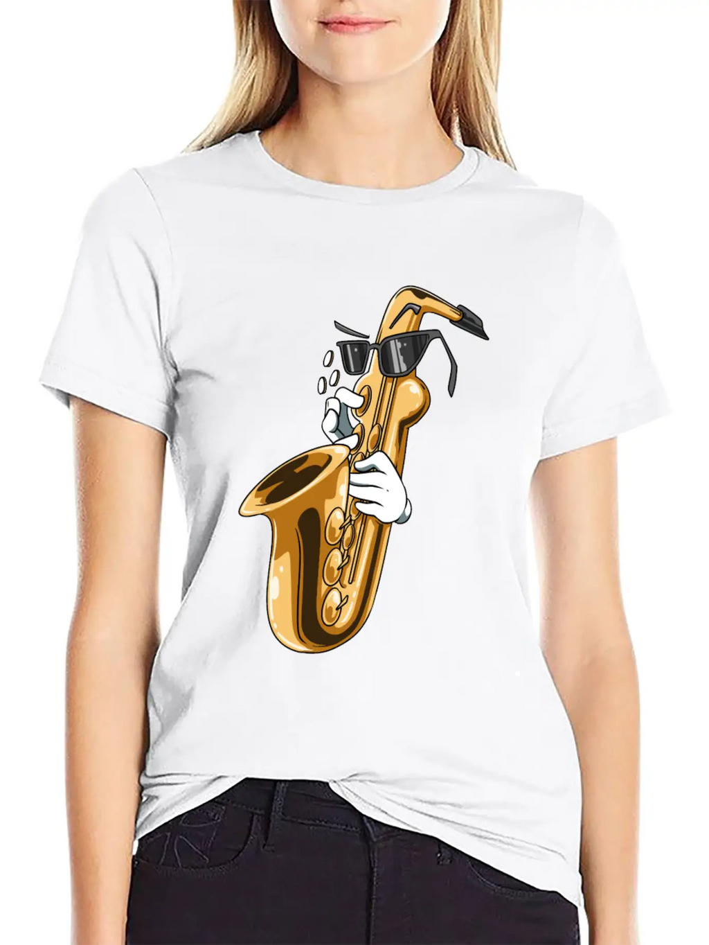 Saxophone Saxophone Music For A Saxophonist Unisex Casual T-Shirt – Clean Design For Daily Comfort
