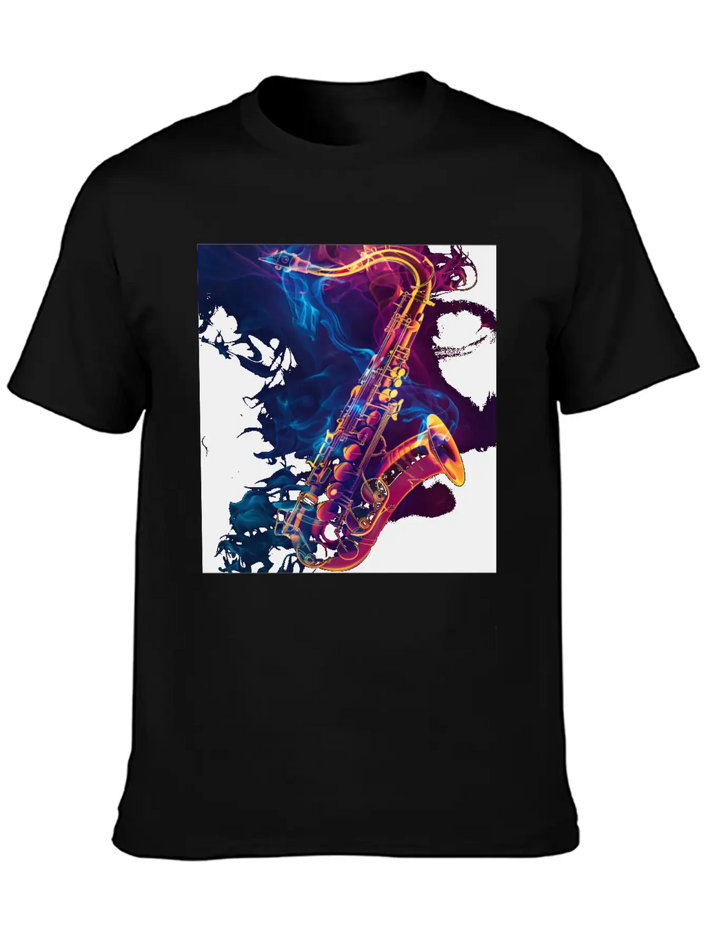 Saxophone Unisex Casual T-Shirt – Clean Design For Daily Comfort
