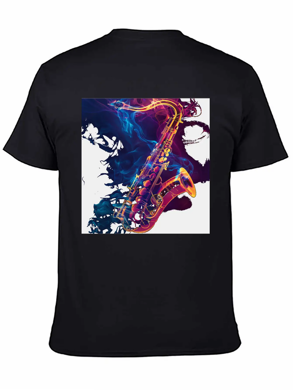 Saxophone Unisex Casual T-Shirt – Clean Design For Daily Comfort