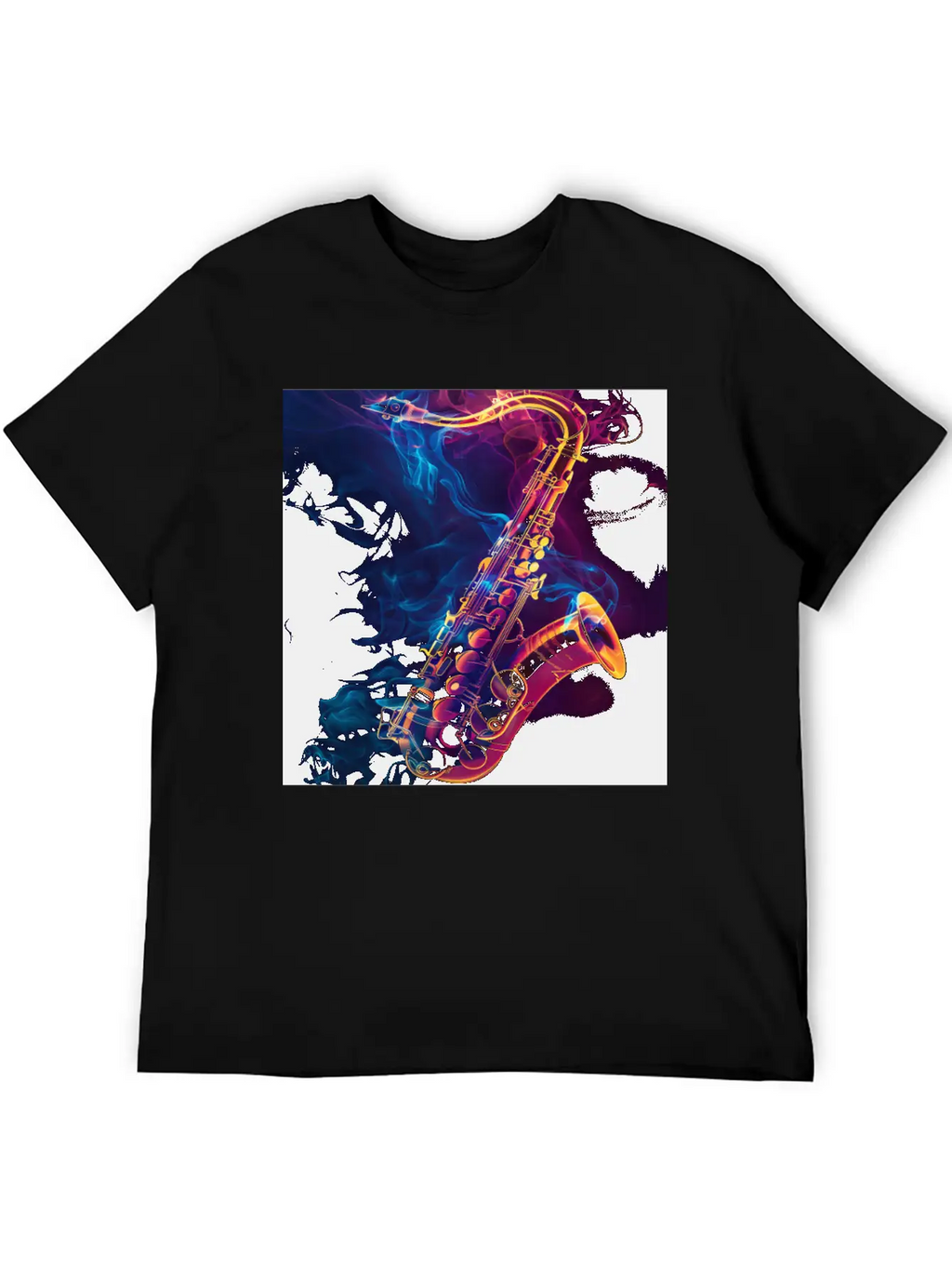 Saxophone Unisex Casual T-Shirt – Clean Design For Daily Comfort