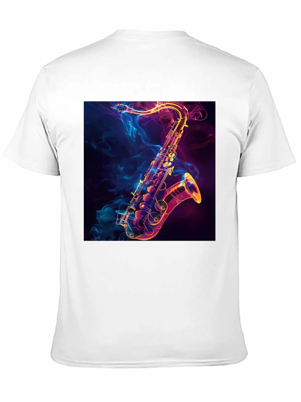 Saxophone Unisex Casual T-Shirt – Clean Design For Daily Comfort