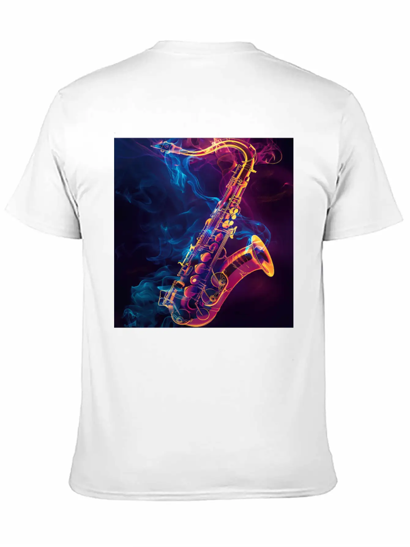 Saxophone Unisex Casual T-Shirt – Clean Design For Daily Comfort