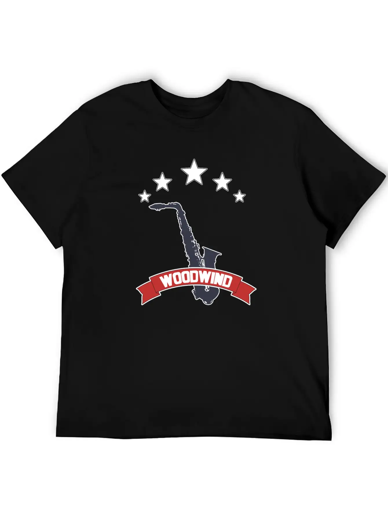 Saxophone Woodwind Classic Fit Graphic Tee For Daily Comfort – Unisex Cotton Shirt