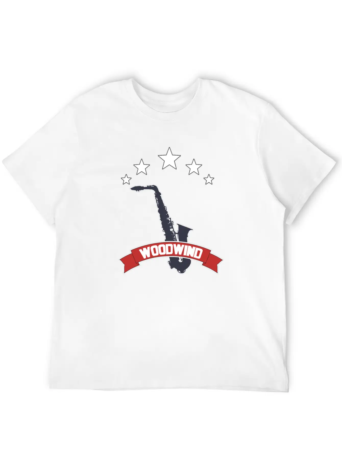 Saxophone Woodwind Classic Fit Graphic Tee For Daily Comfort – Unisex Cotton Shirt
