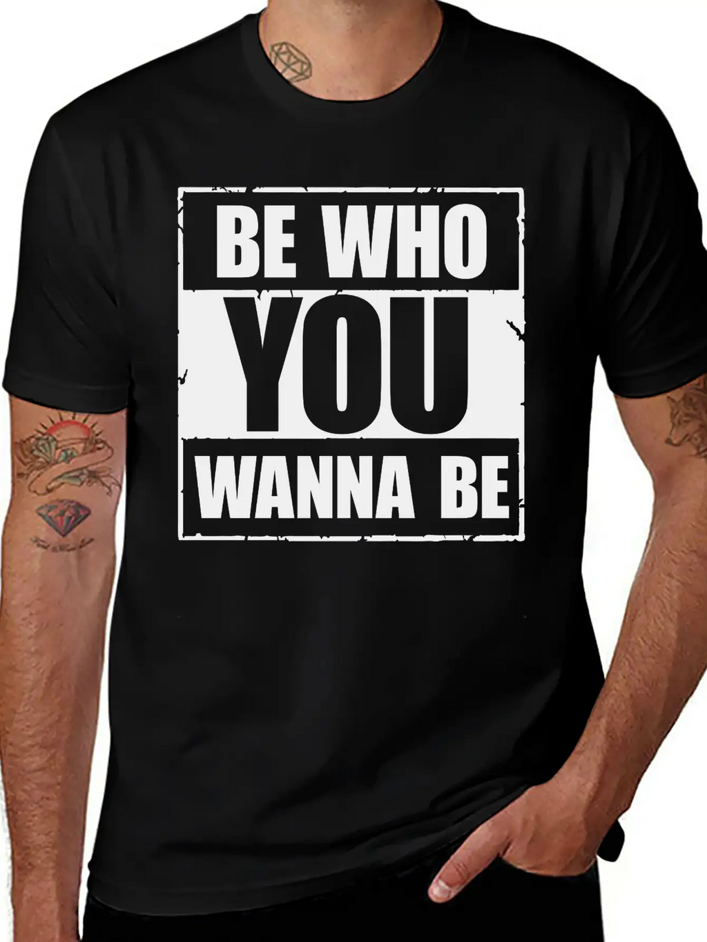 Saying Self- Unisex Short Sleeve Soft Cotton T-Shirt – Casual Everyday Wear