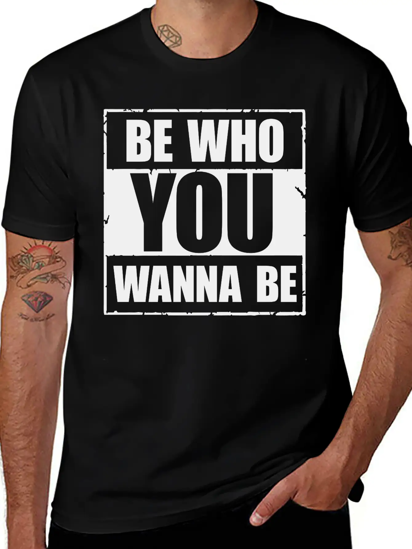 Saying Self- Unisex Short Sleeve Soft Cotton T-Shirt – Casual Everyday Wear