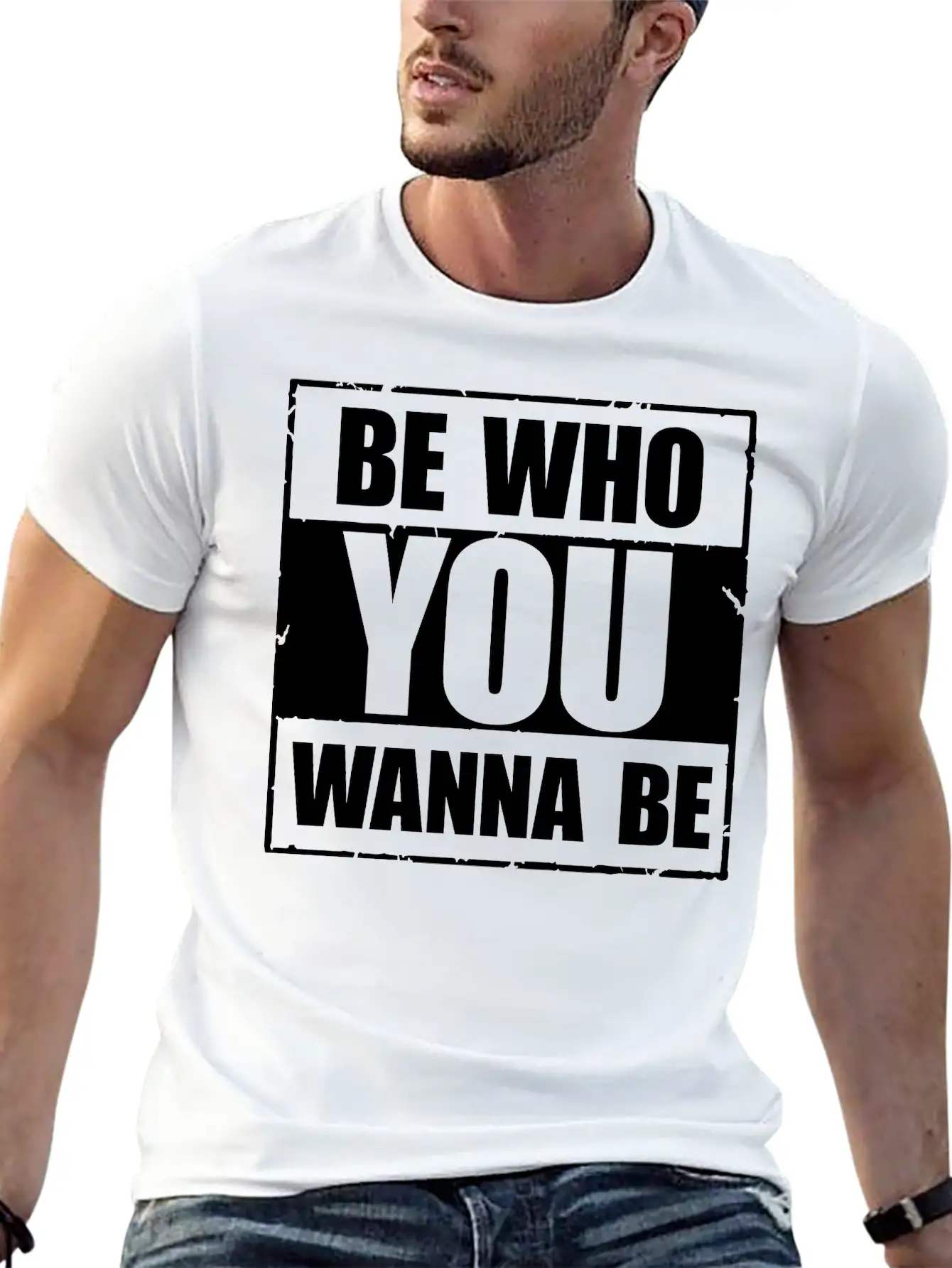 Saying Self- Unisex Short Sleeve Soft Cotton T-Shirt – Casual Everyday Wear