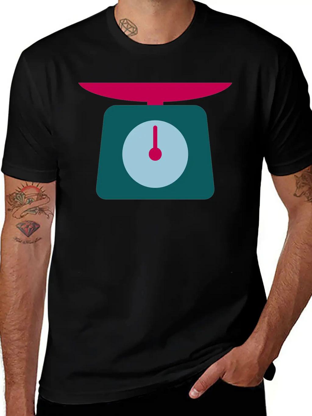Scale Stylish Everyday T-Shirt – Unisex Basic Cotton Tee