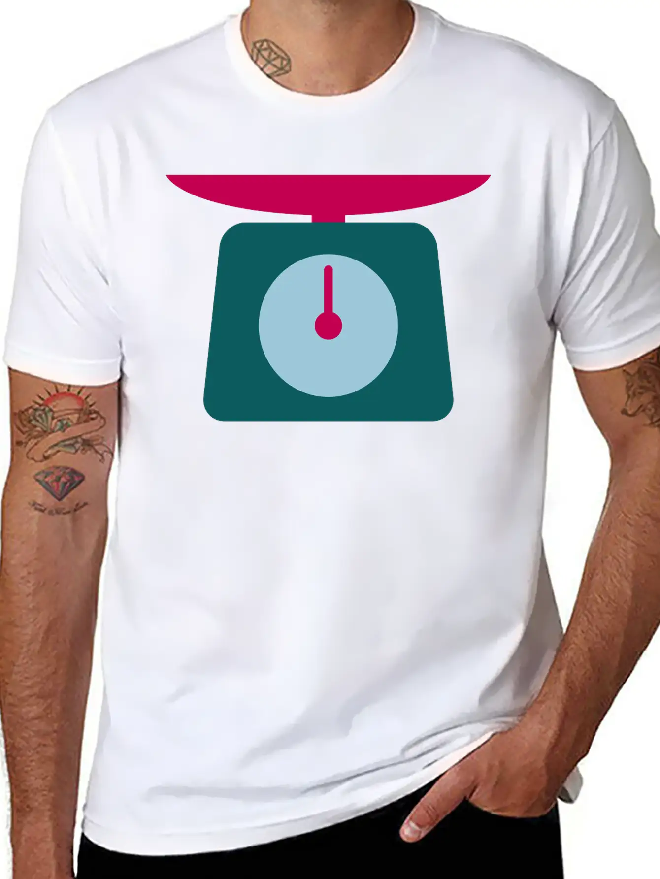 Scale Stylish Everyday T-Shirt – Unisex Basic Cotton Tee