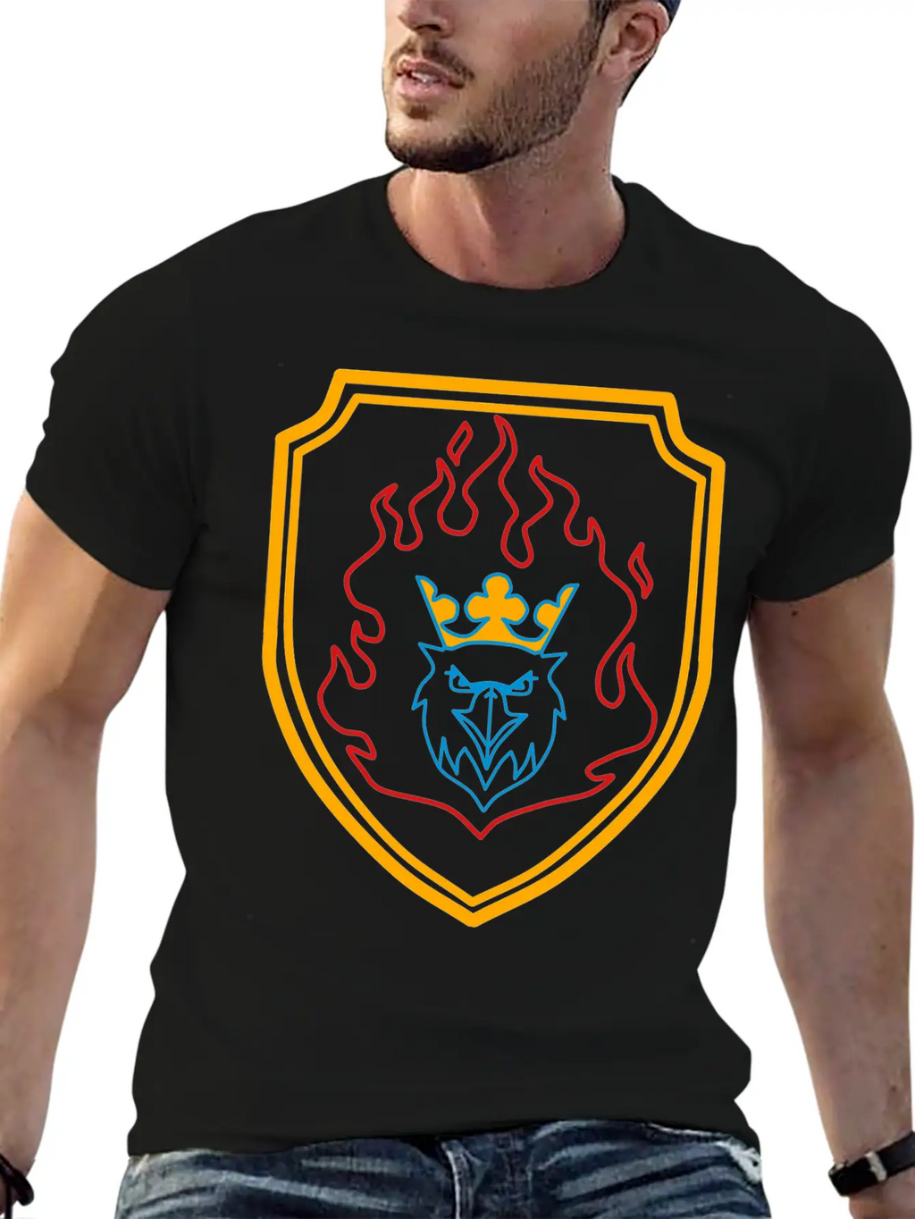 Scania Eagle Unisex Short Sleeve Soft Cotton T-Shirt – Casual Everyday Wear
