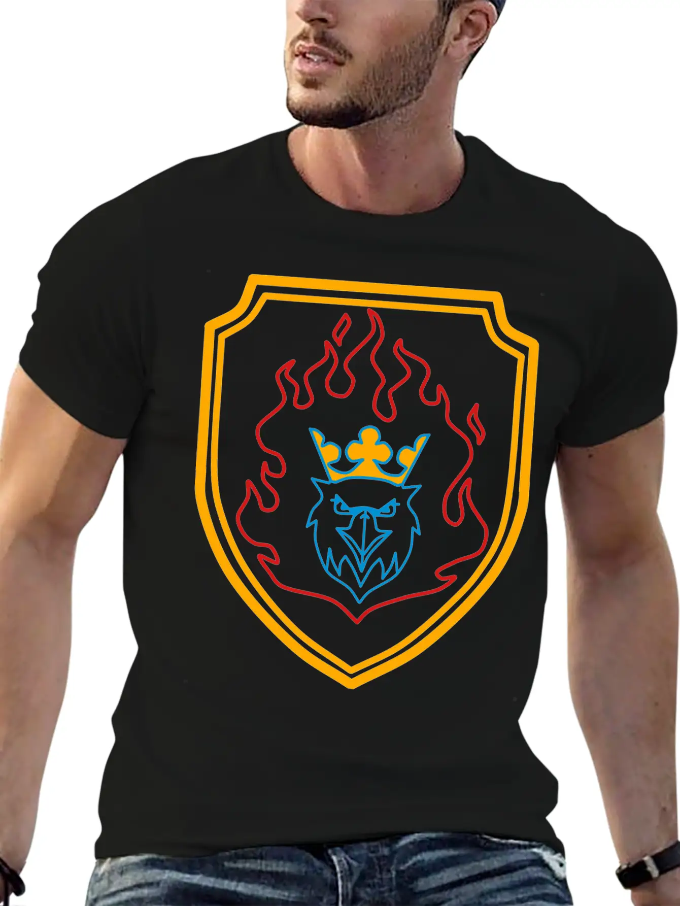 Scania Eagle Unisex Short Sleeve Soft Cotton T-Shirt – Casual Everyday Wear