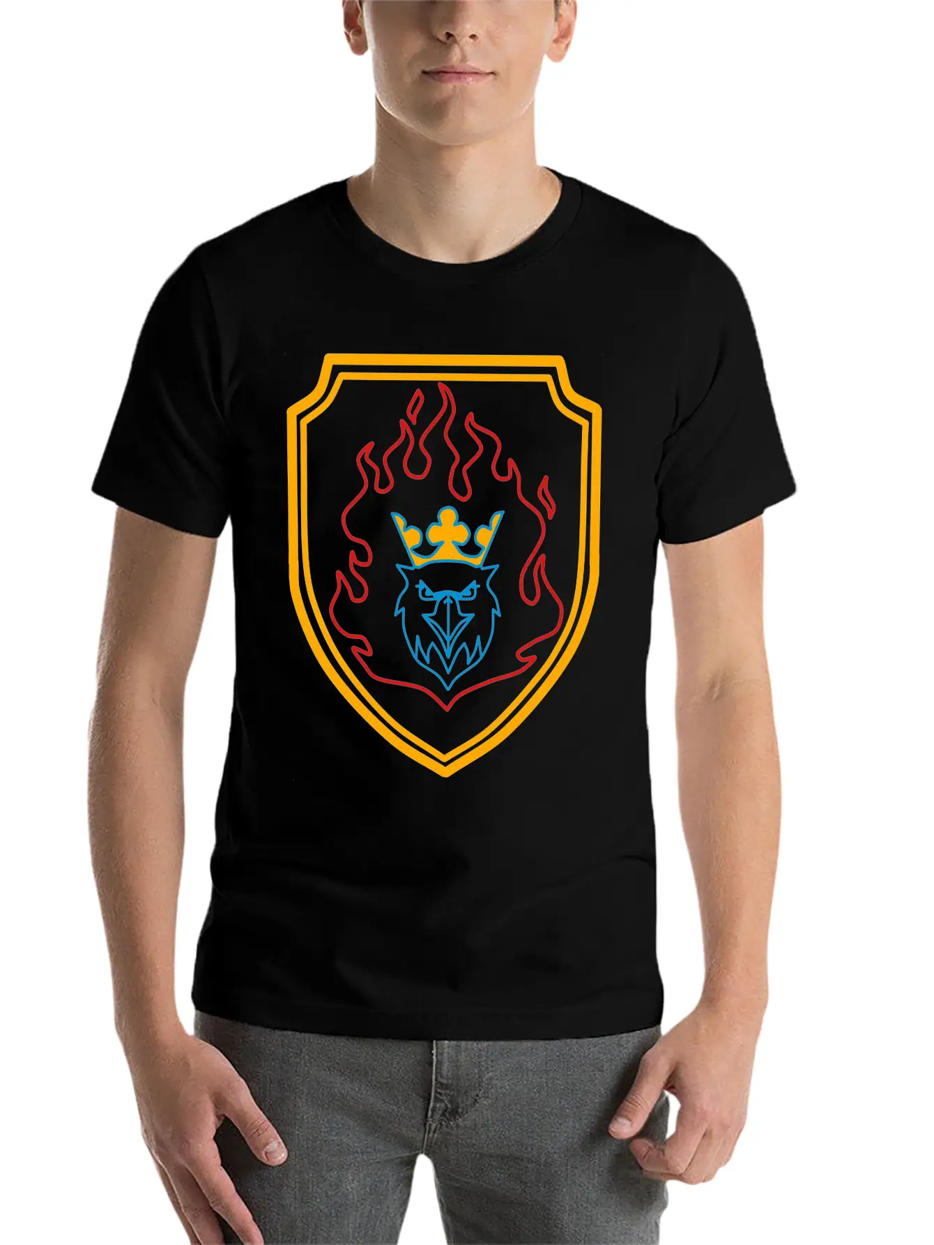 Scania Eagle Unisex Short Sleeve Soft Cotton T-Shirt – Casual Everyday Wear