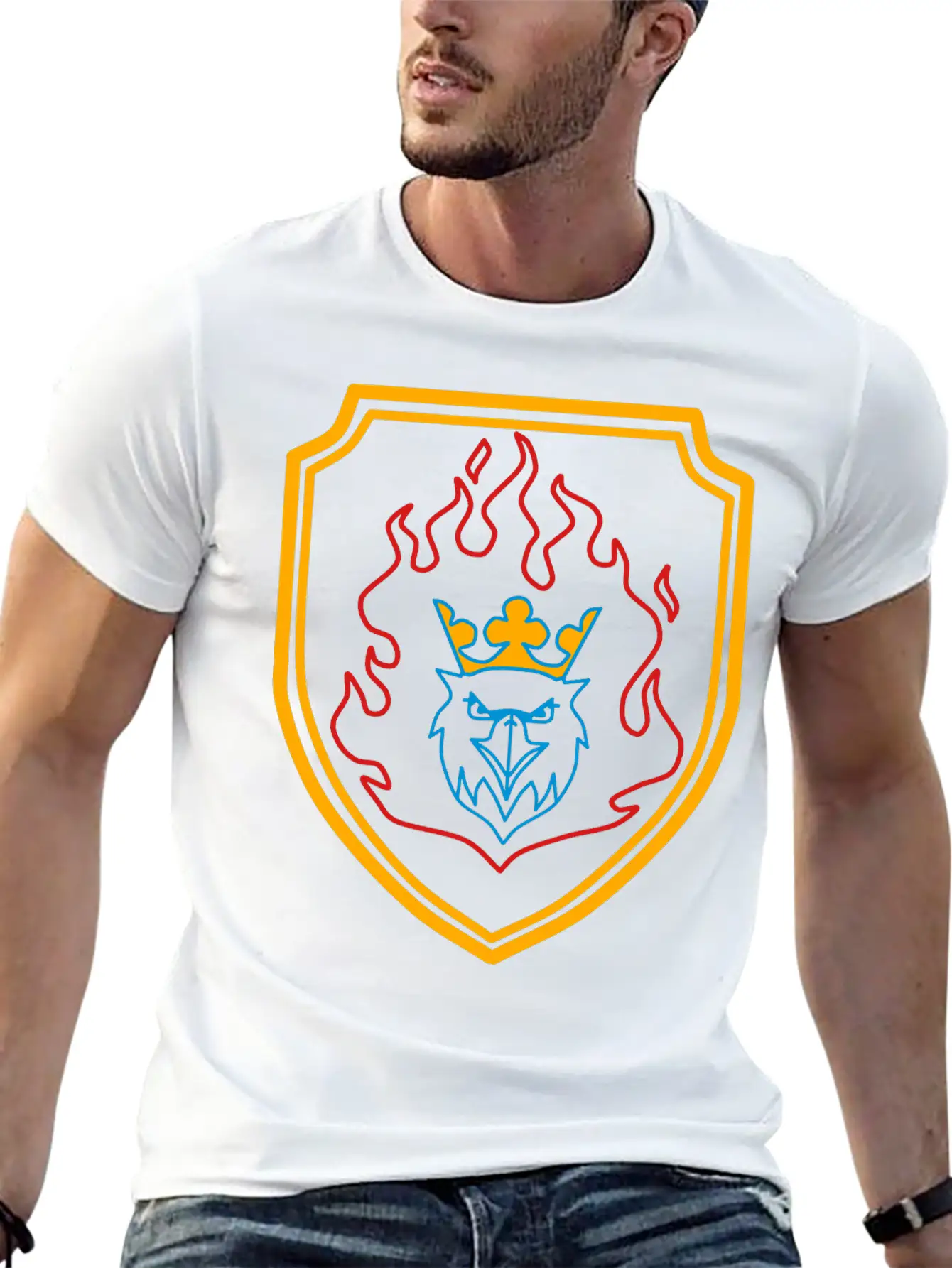 Scania Eagle Unisex Short Sleeve Soft Cotton T-Shirt – Casual Everyday Wear
