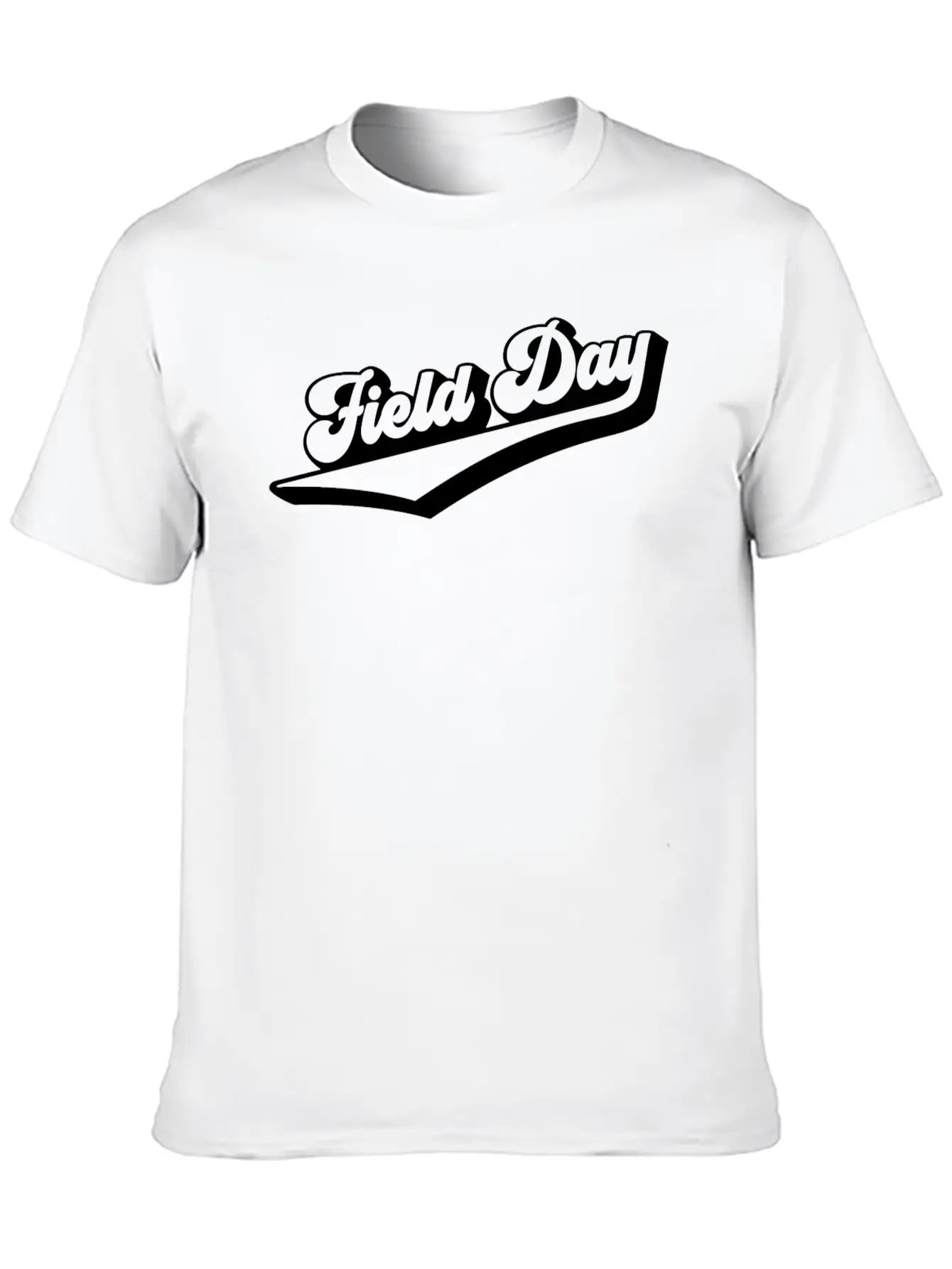 School Field Day Last Day Of School Acdefgh Breathable Soft Cotton T-Shirt – Timeless Casual Look