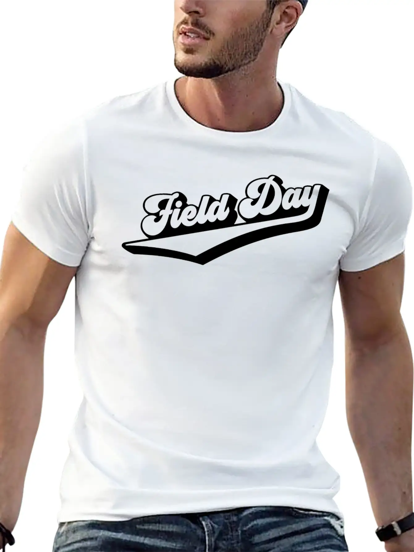 School Field Day Last Day Of School Acdefgh Breathable Soft Cotton T-Shirt – Timeless Casual Look
